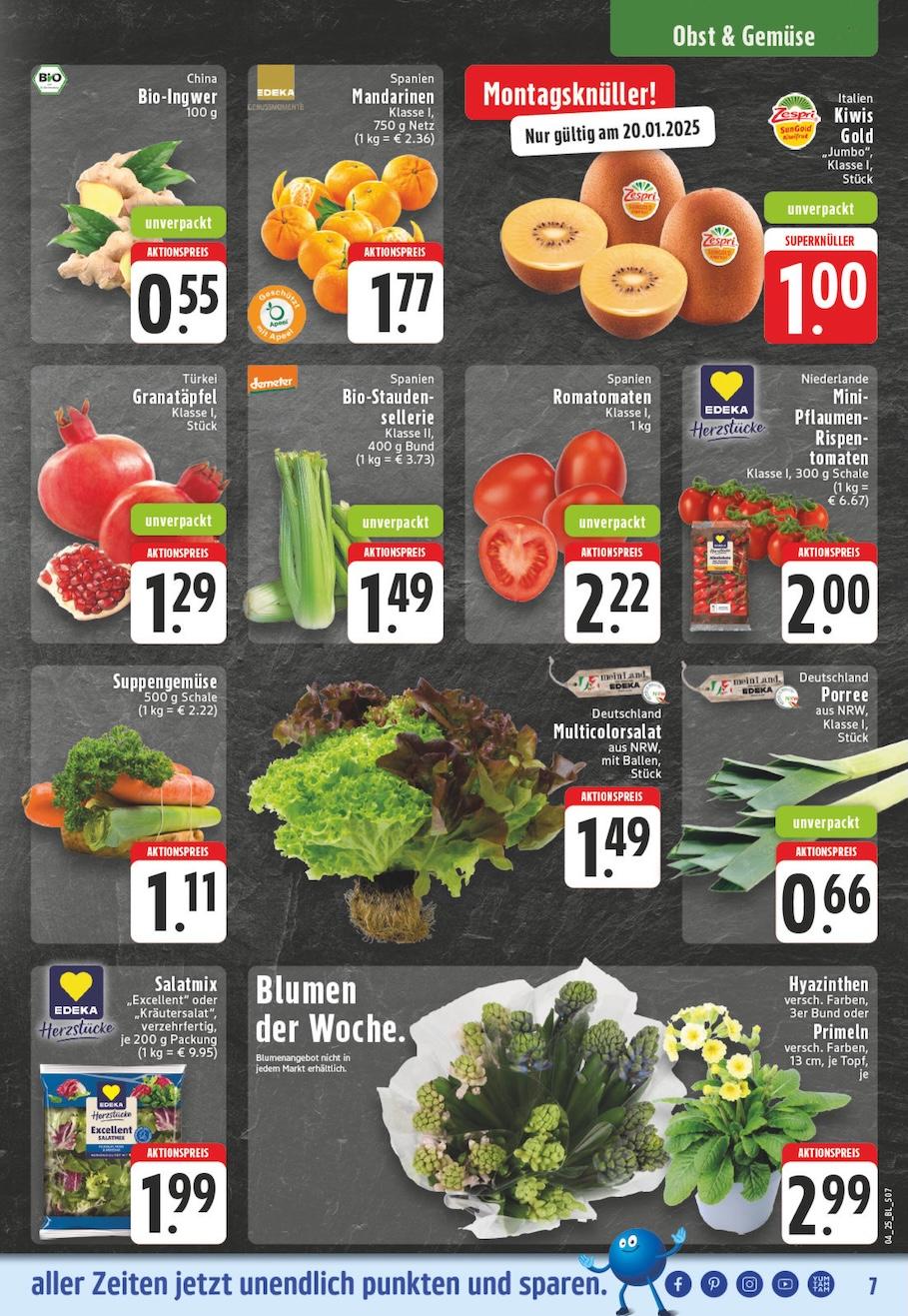 Edeka Prospekt ab Montag - Nordrhein - Westfalen Seite 7