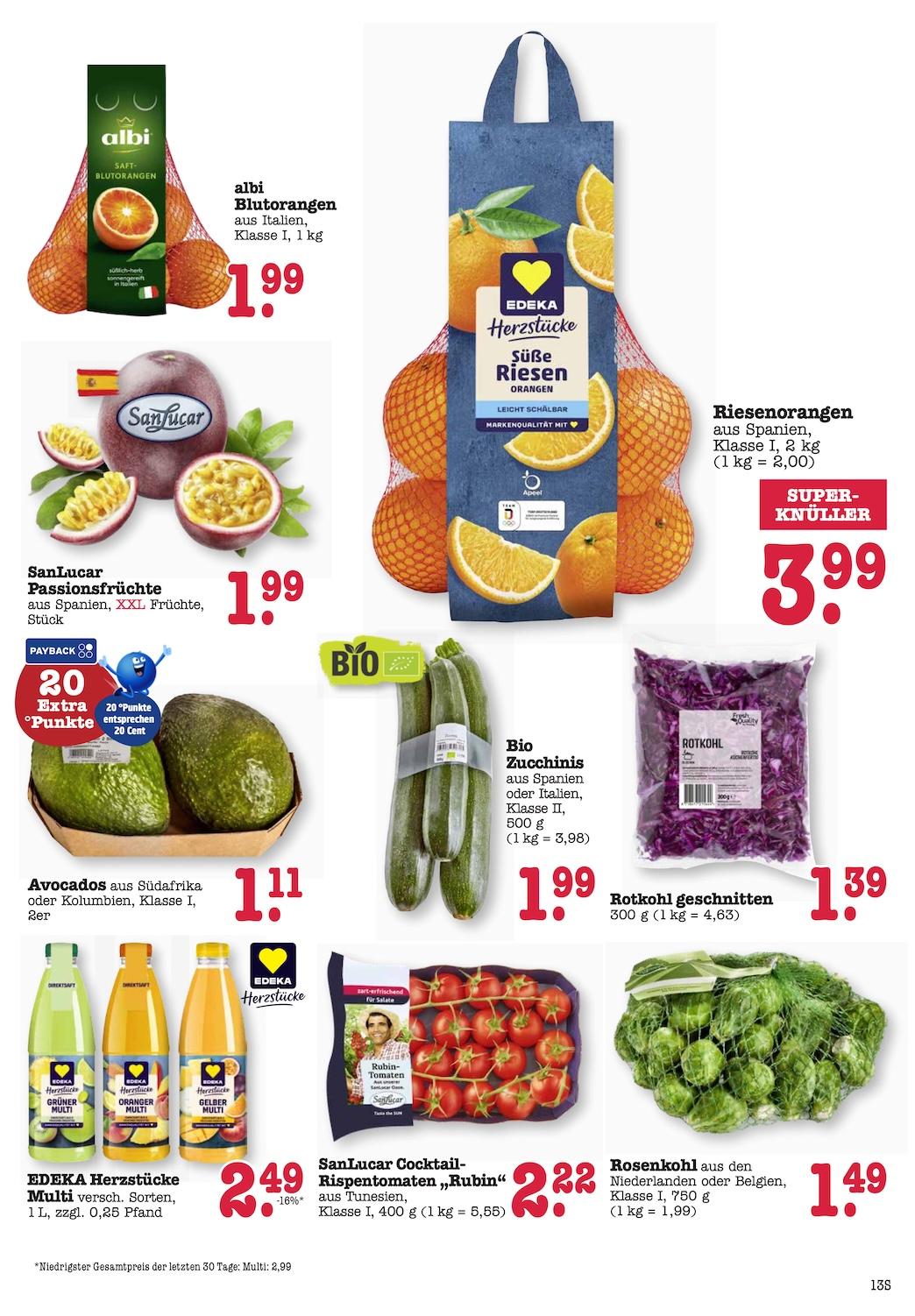 Edeka Prospekt ab Montag - Hessen Seite 15