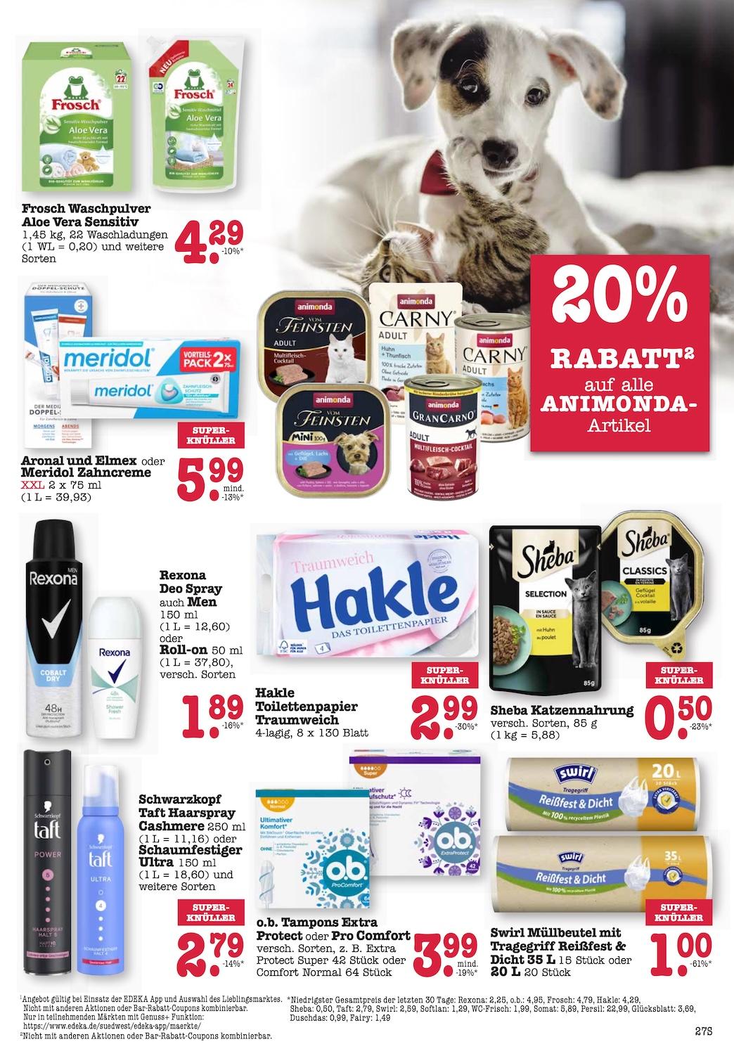 Edeka Prospekt ab Montag - Hessen Seite 29