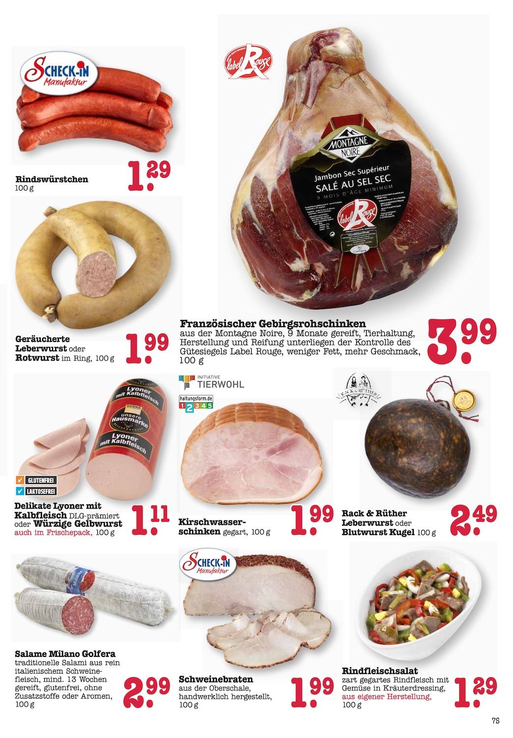 Edeka Prospekt ab Montag - Hessen Seite 9