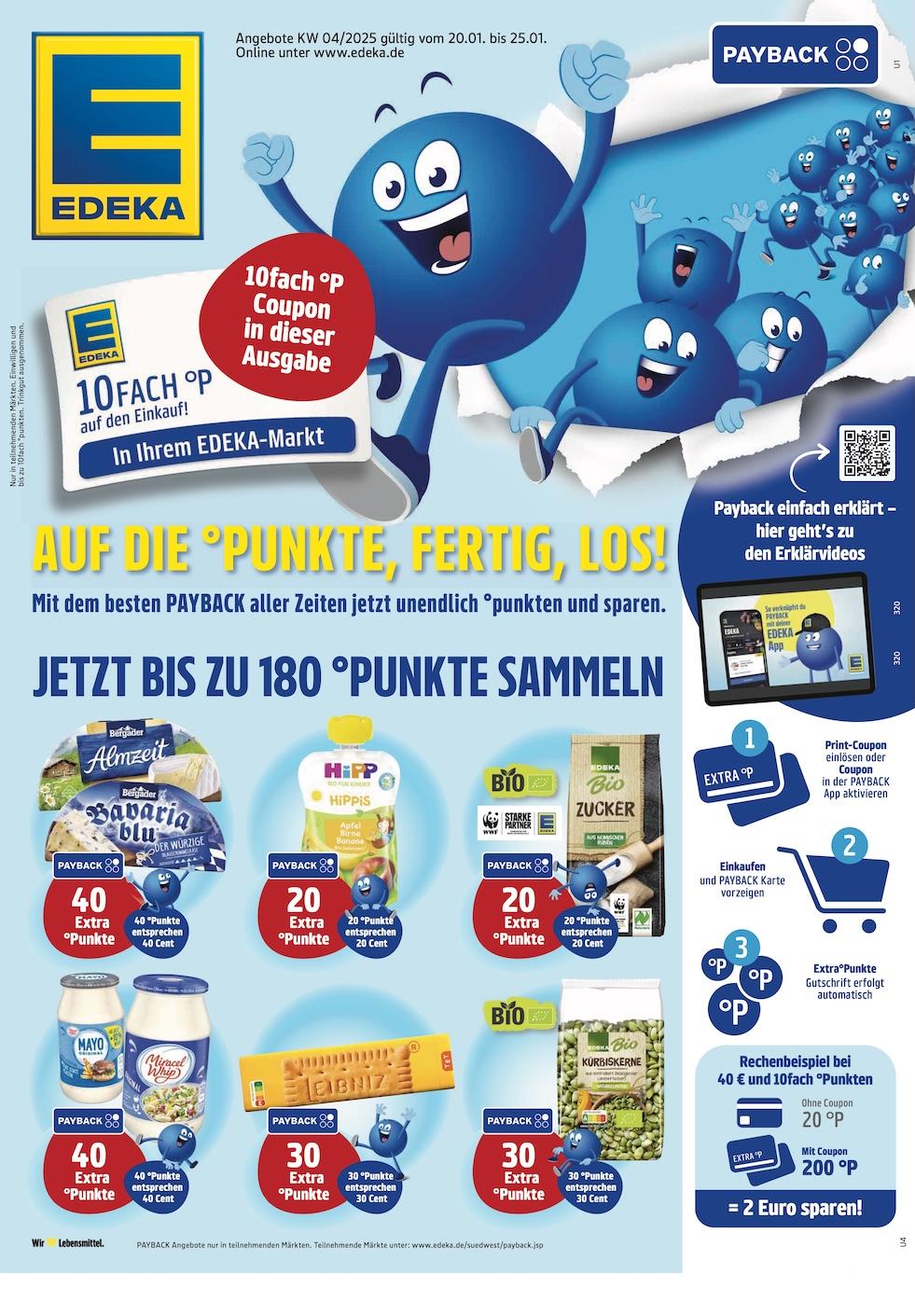 Edeka Prospekt ab Montag - Rheinland - Pfalz Seite 1