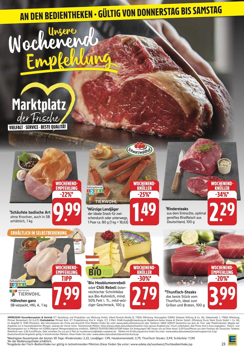 Edeka Prospekt ab Montag - Rheinland - Pfalz Seite 31