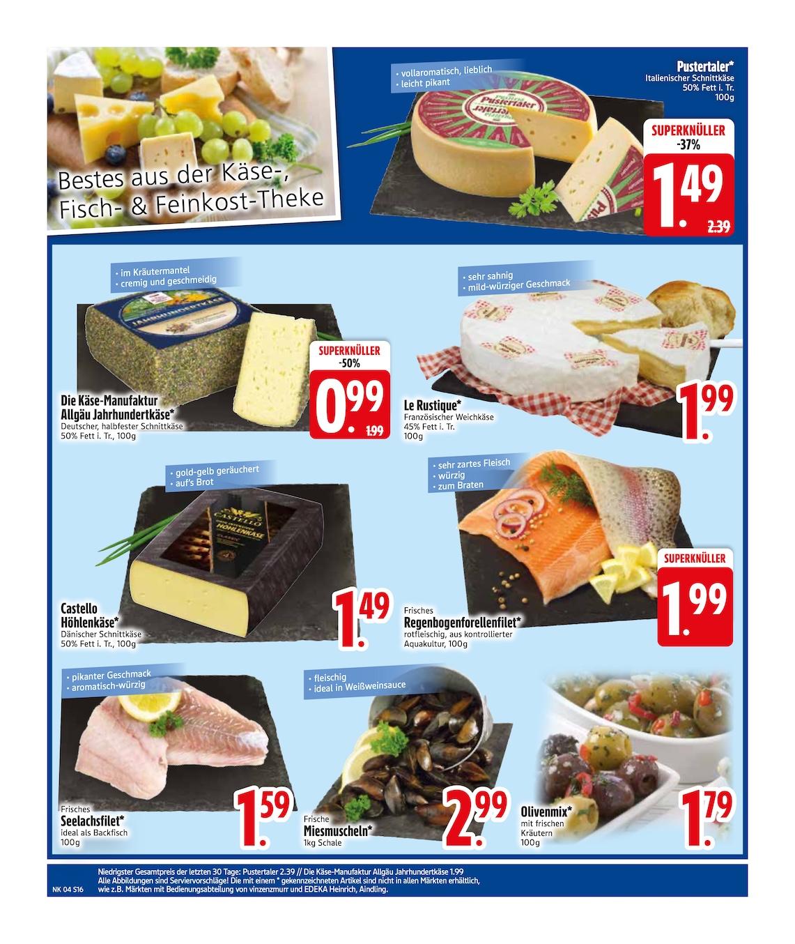 Edeka Prospekt ab Montag - Bayern Süd Seite 18