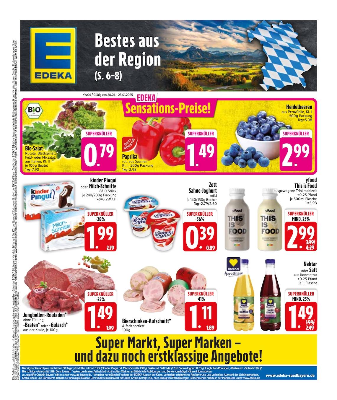 Edeka Prospekt ab Montag - Bayern Süd Seite 3