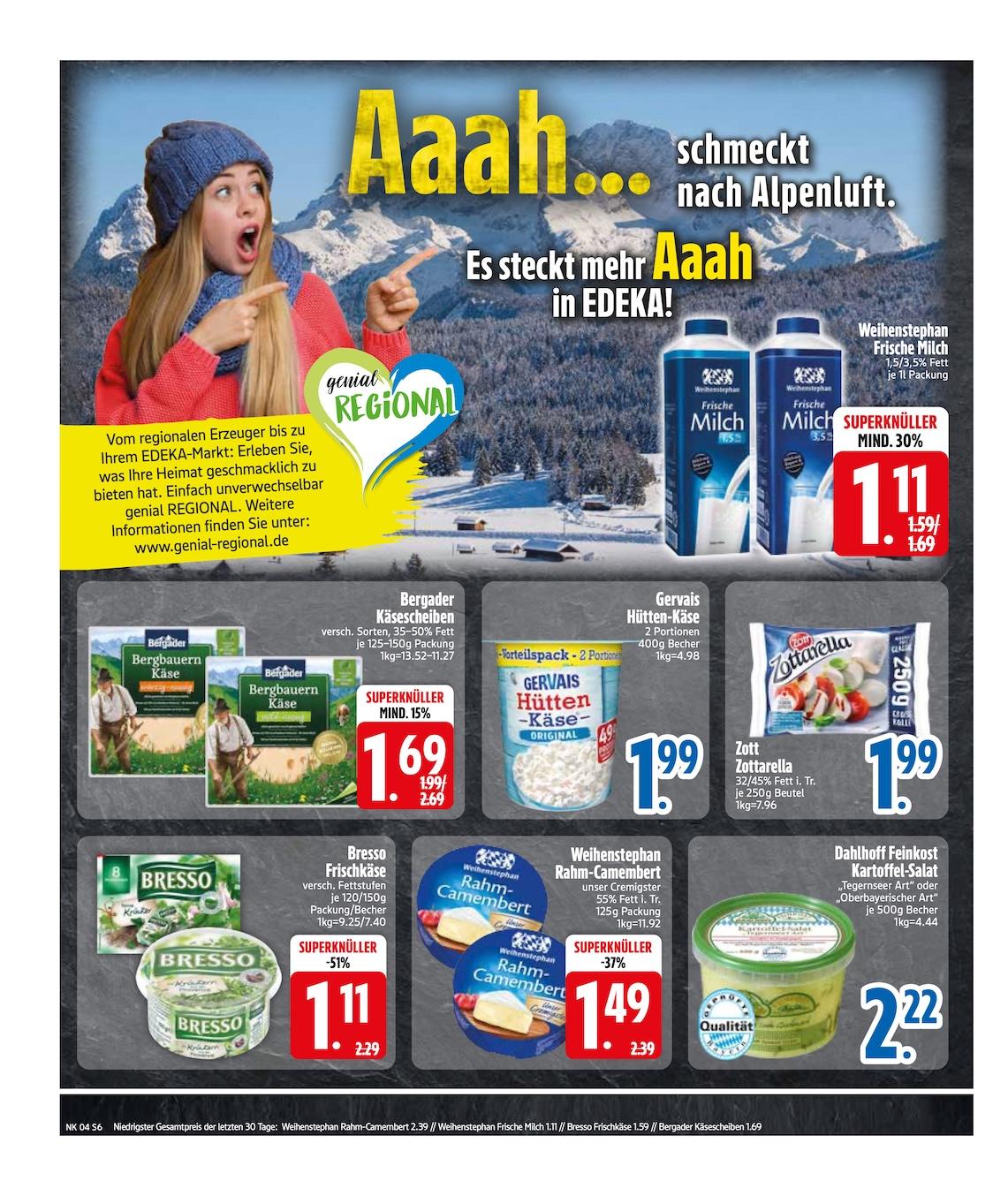 Edeka Prospekt ab Montag - Bayern Süd Seite 8