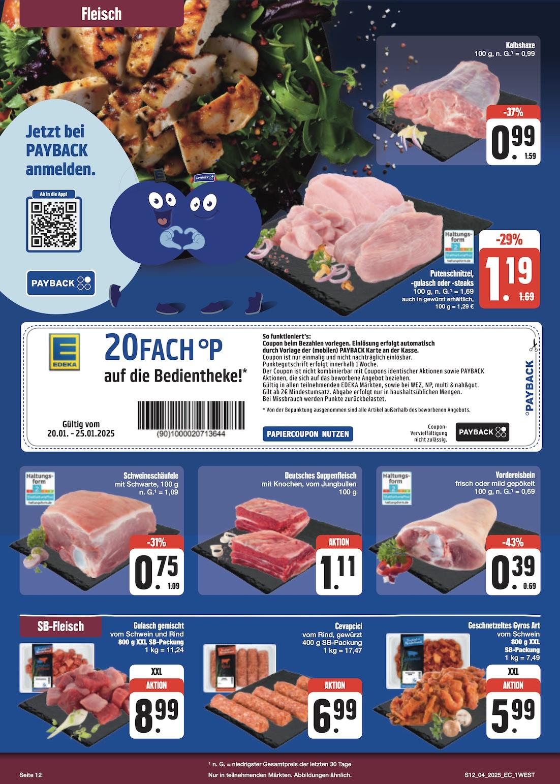 Edeka Prospekt ab Montag - Bayern Nord Seite 12