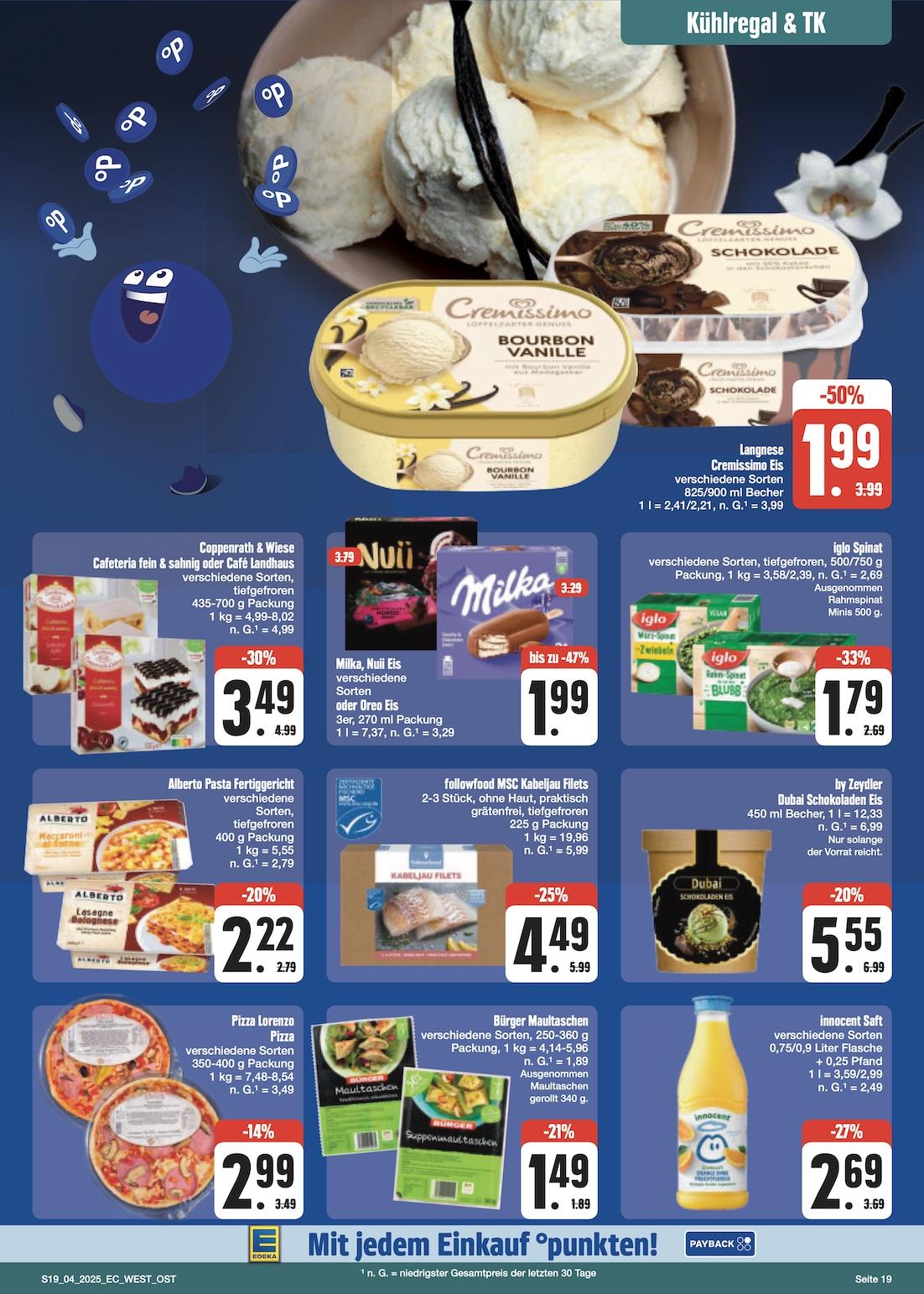 Edeka Prospekt ab Montag - Bayern Nord Seite 19