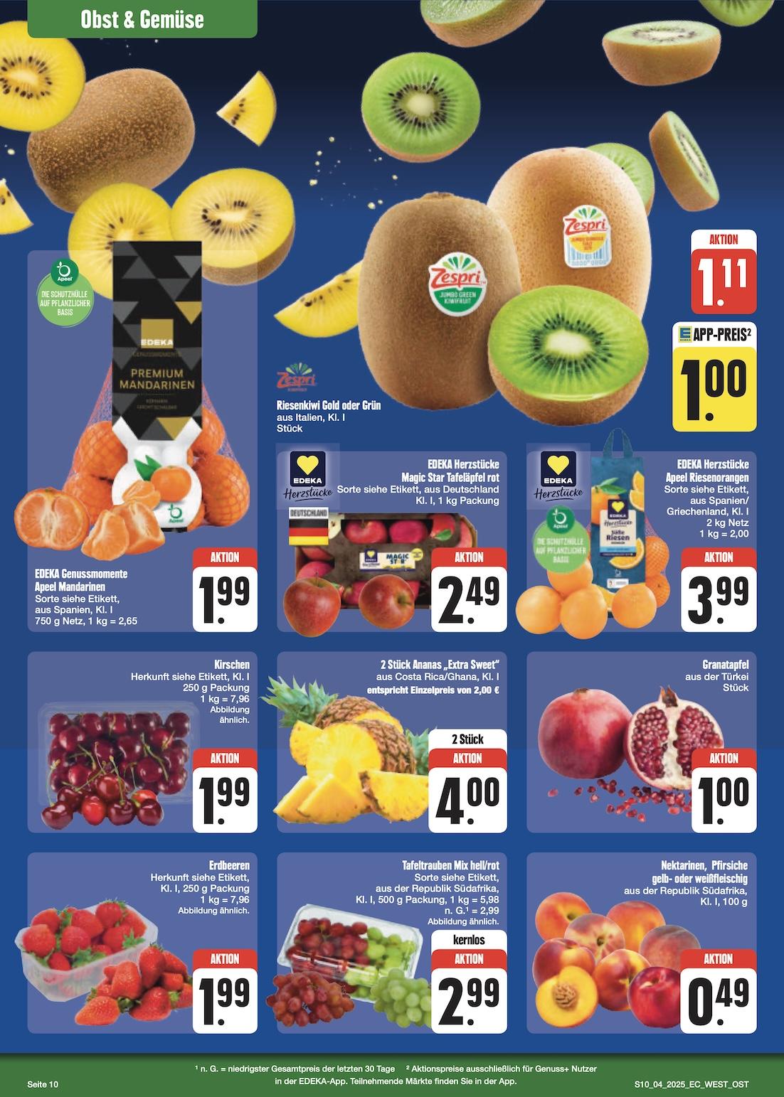 Edeka Prospekt ab Montag - Sachsen Seite 10
