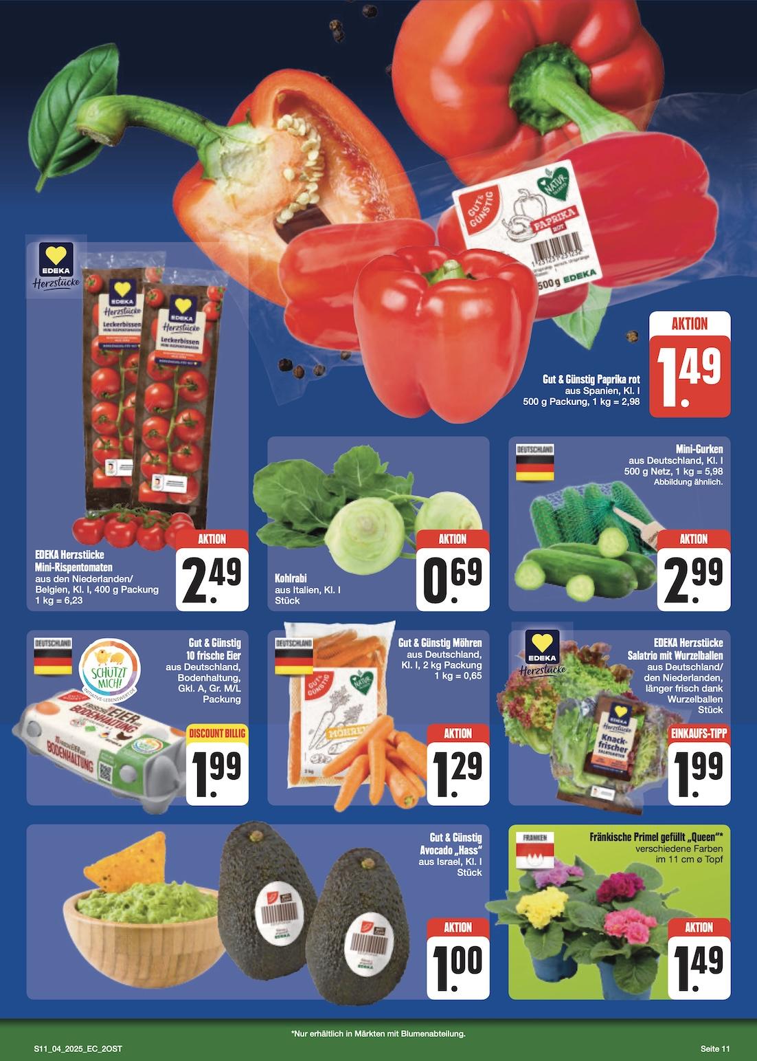 Edeka Prospekt ab Montag - Sachsen Seite 11