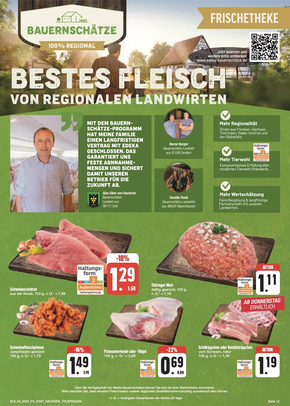 Edeka Prospekt ab Montag - Sachsen Seite 13