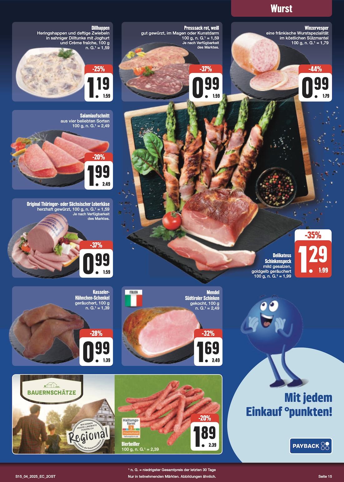 Edeka Prospekt ab Montag - Sachsen Seite 15