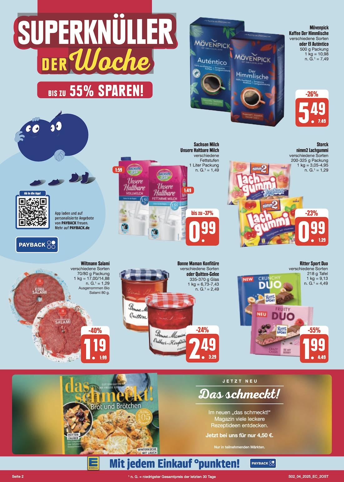 Edeka Prospekt ab Montag - Sachsen Seite 2