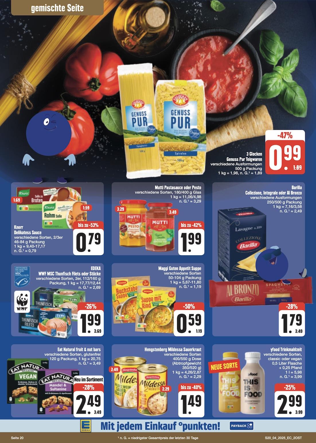 Edeka Prospekt ab Montag - Sachsen Seite 20