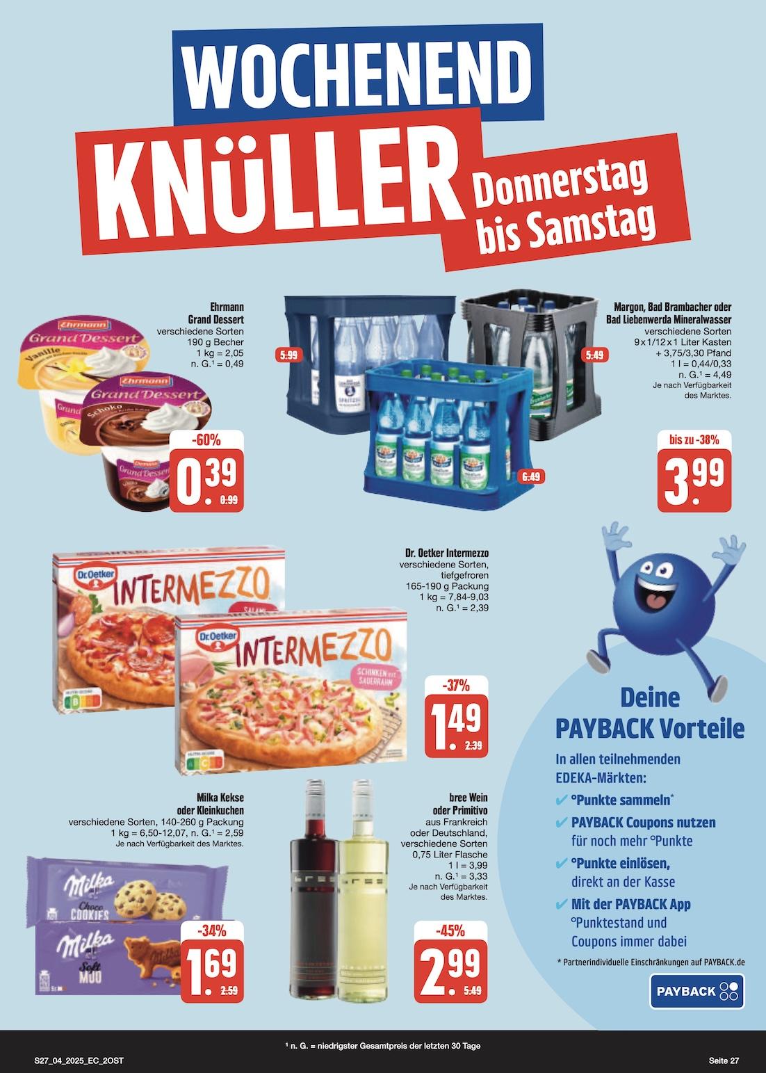 Edeka Prospekt ab Montag - Sachsen Seite 27