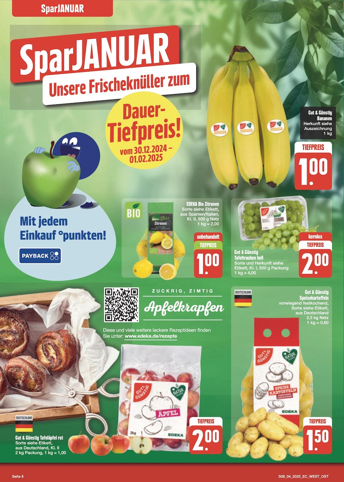 Edeka Prospekt ab Montag - Sachsen Seite 8