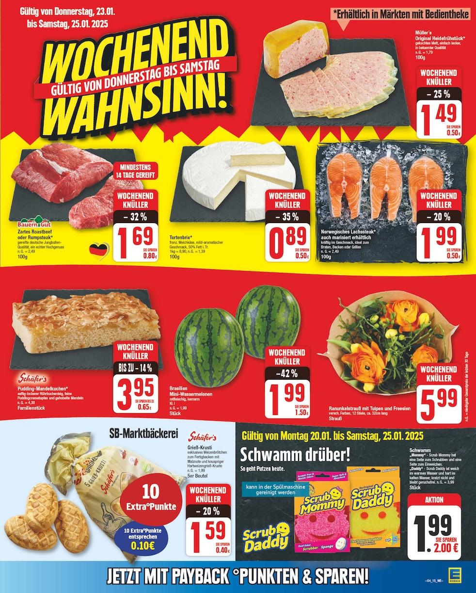 Edeka Prospekt ab Montag - Berlin Seite 19