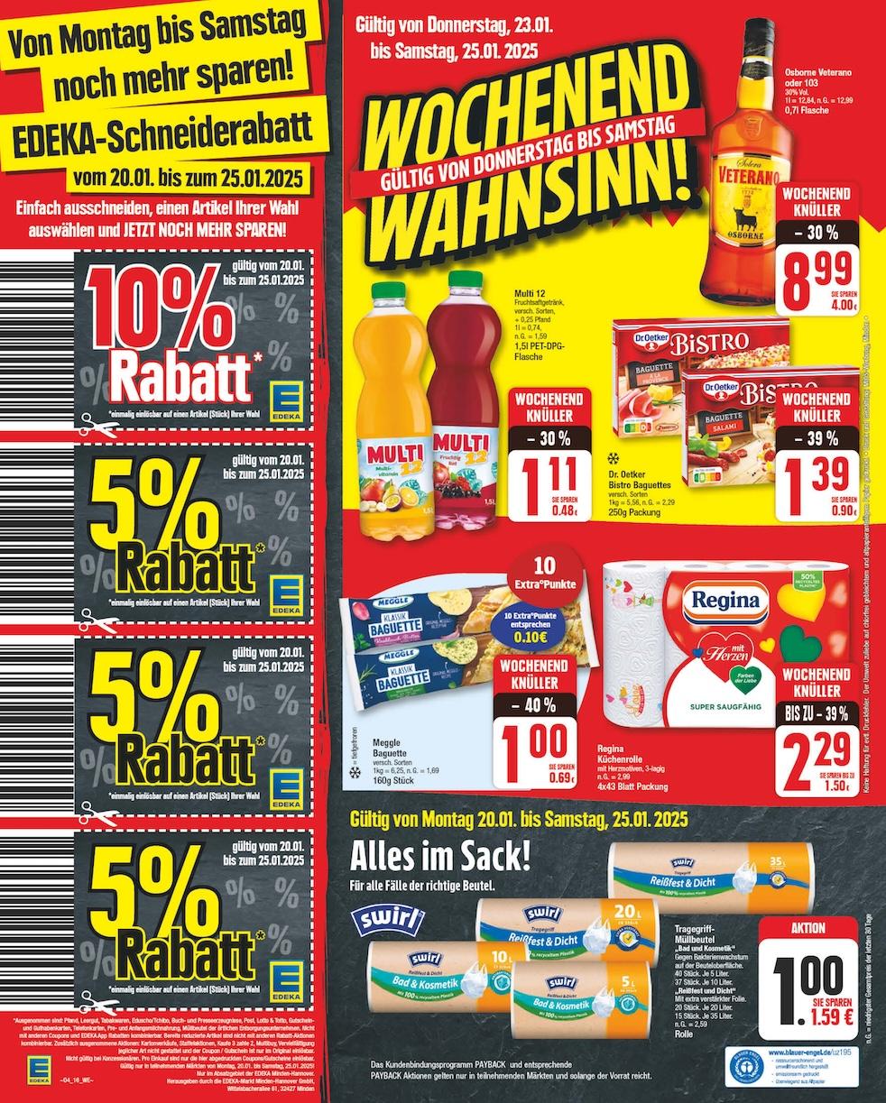 Edeka Prospekt ab Montag - Berlin Seite 20