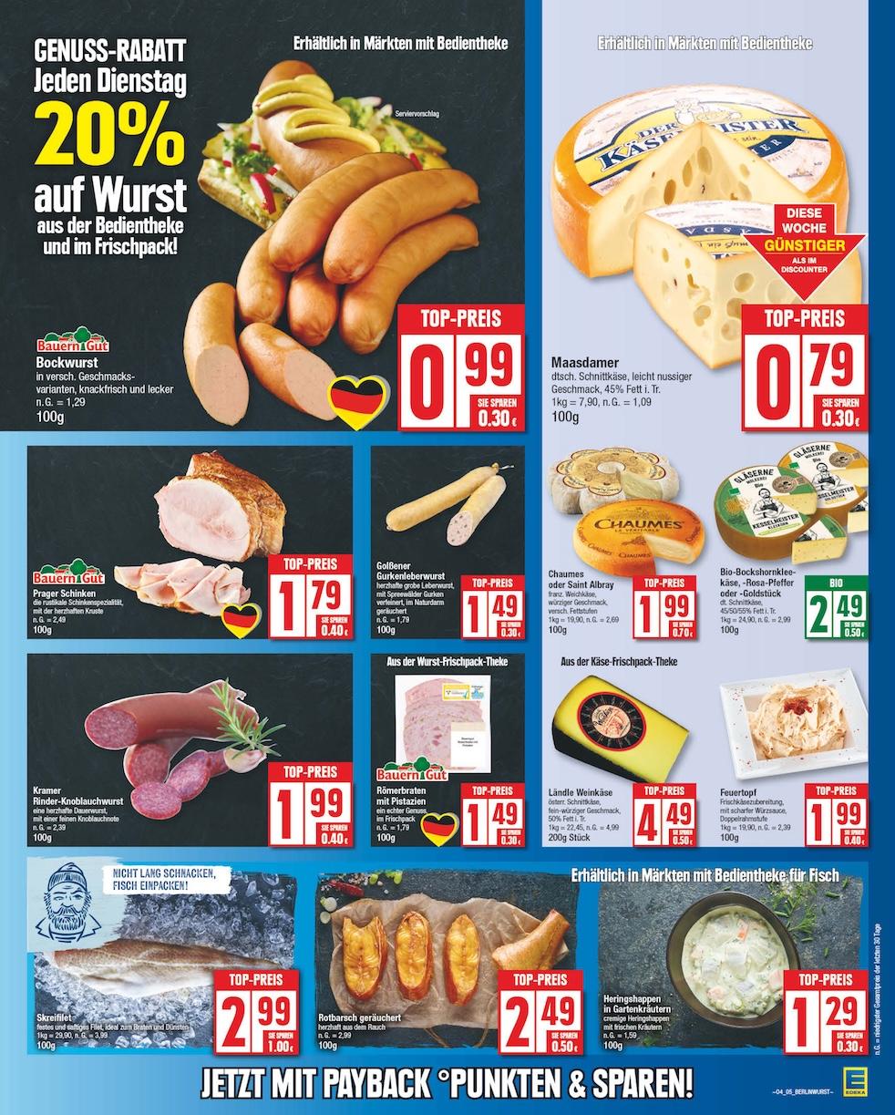 Edeka Prospekt ab Montag - Berlin Seite 9