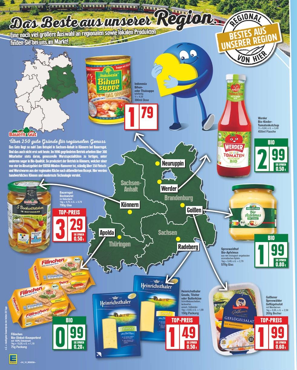 Edeka Prospekt ab Montag - Sachsen-Anhalt Seite 14