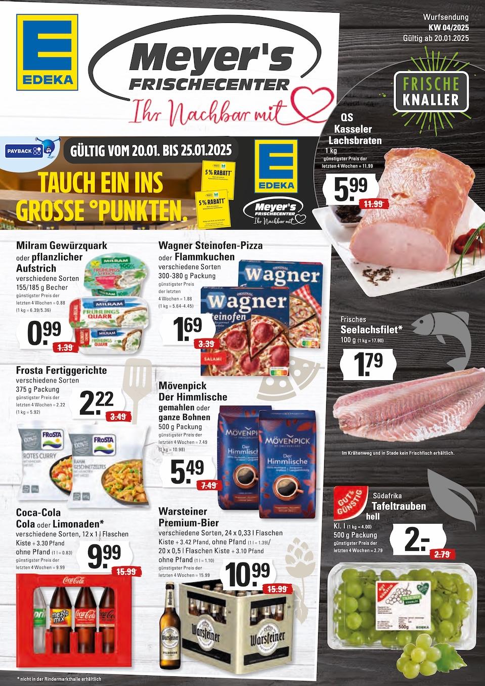 Edeka Prospekt ab Montag - Hamburg Seite 1
