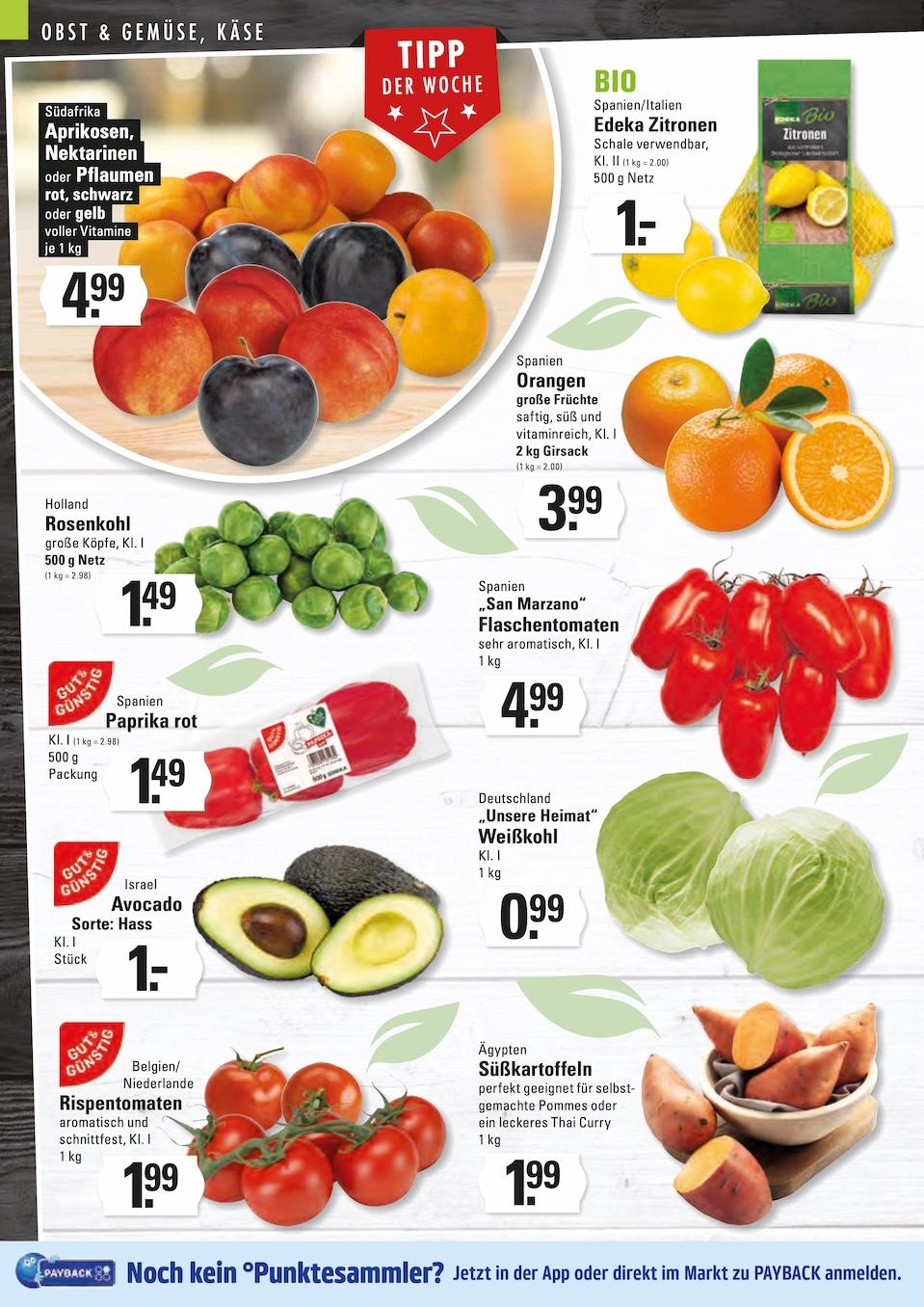 Edeka Prospekt ab Montag - Hamburg Seite 2