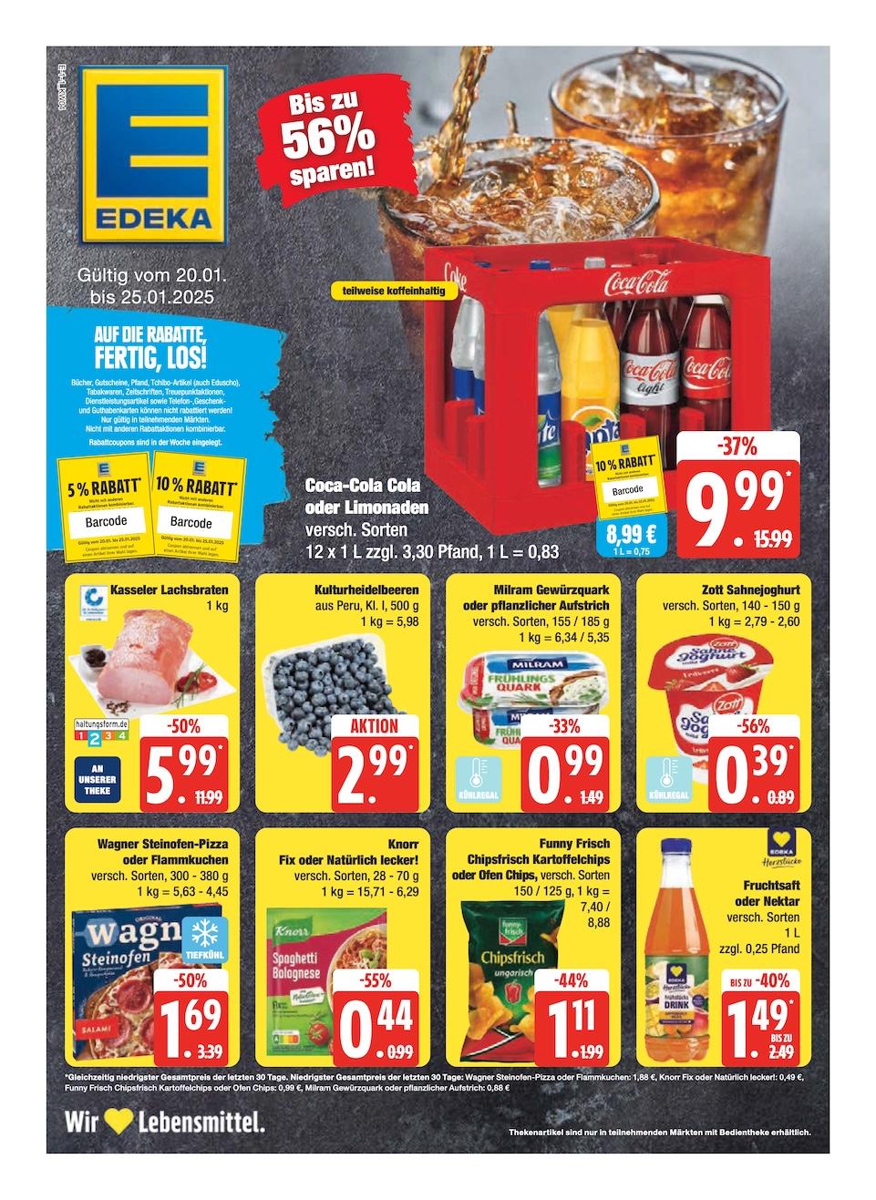 Edeka Prospekt ab Montag - Schleswig - Holstein Seite 1