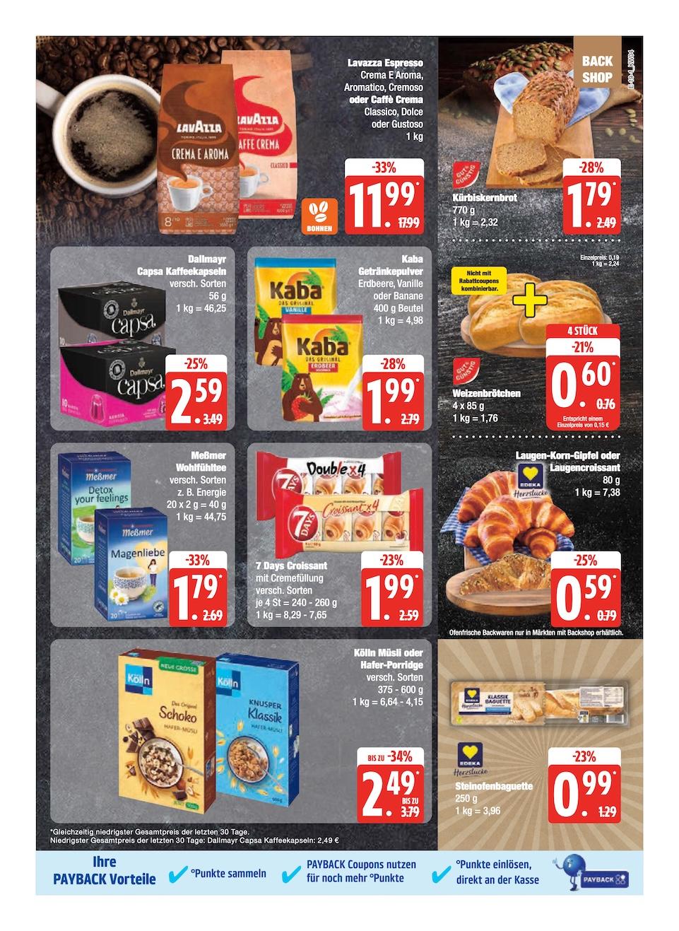 Edeka Prospekt ab Montag - Schleswig - Holstein Seite 19