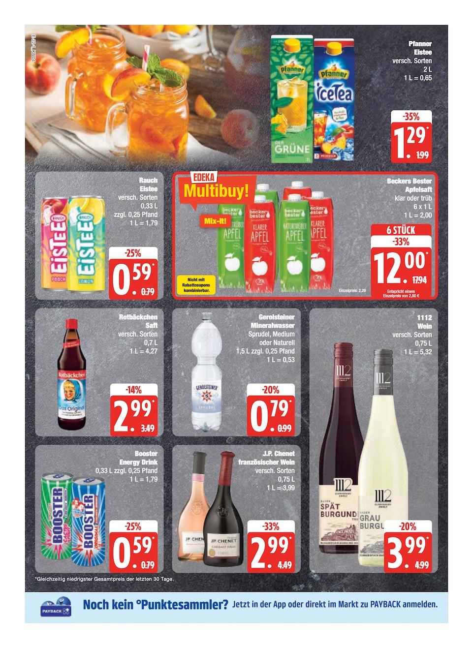 Edeka Prospekt ab Montag - Schleswig - Holstein Seite 22