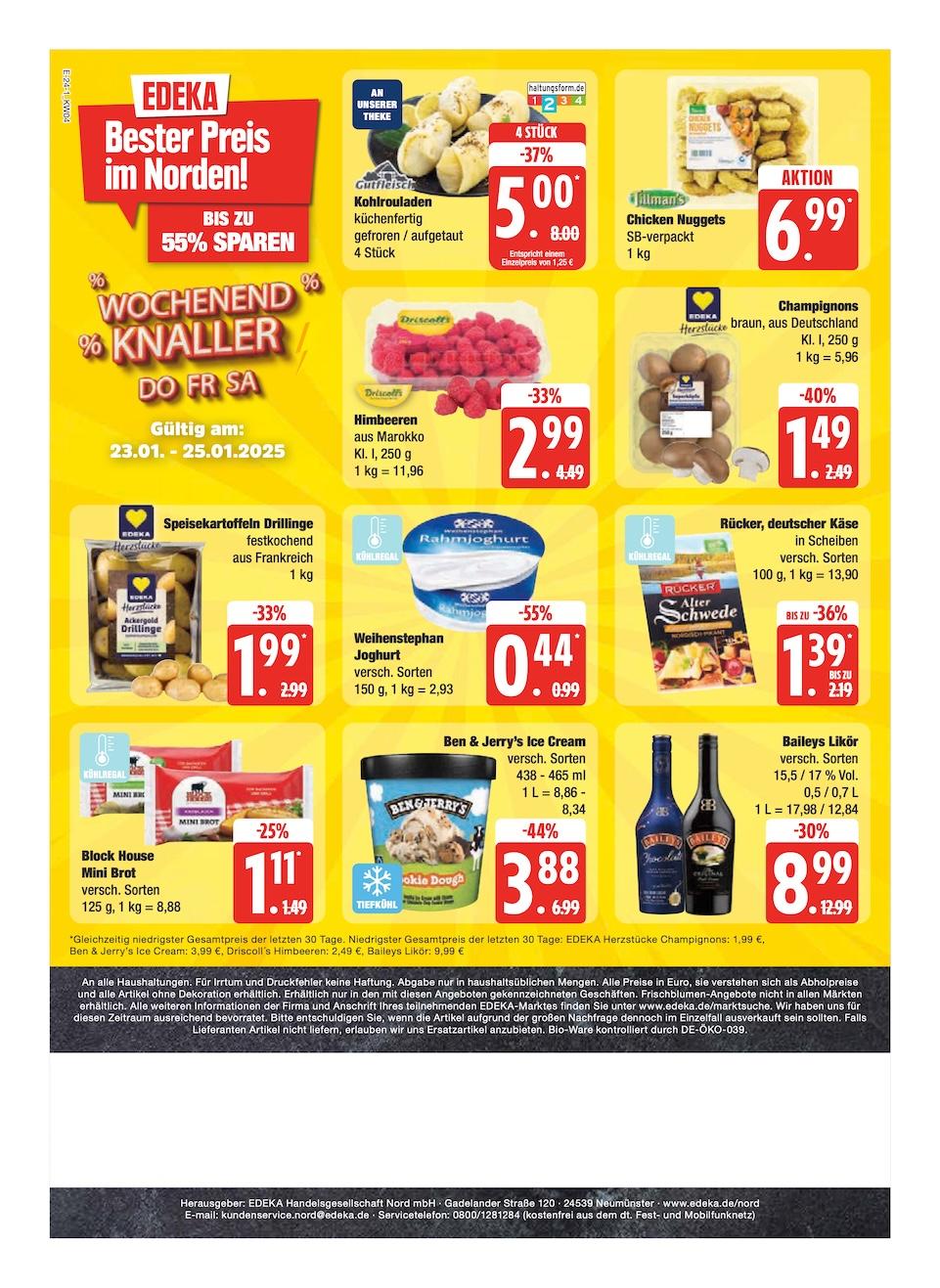 Edeka Prospekt ab Montag - Schleswig - Holstein Seite 24