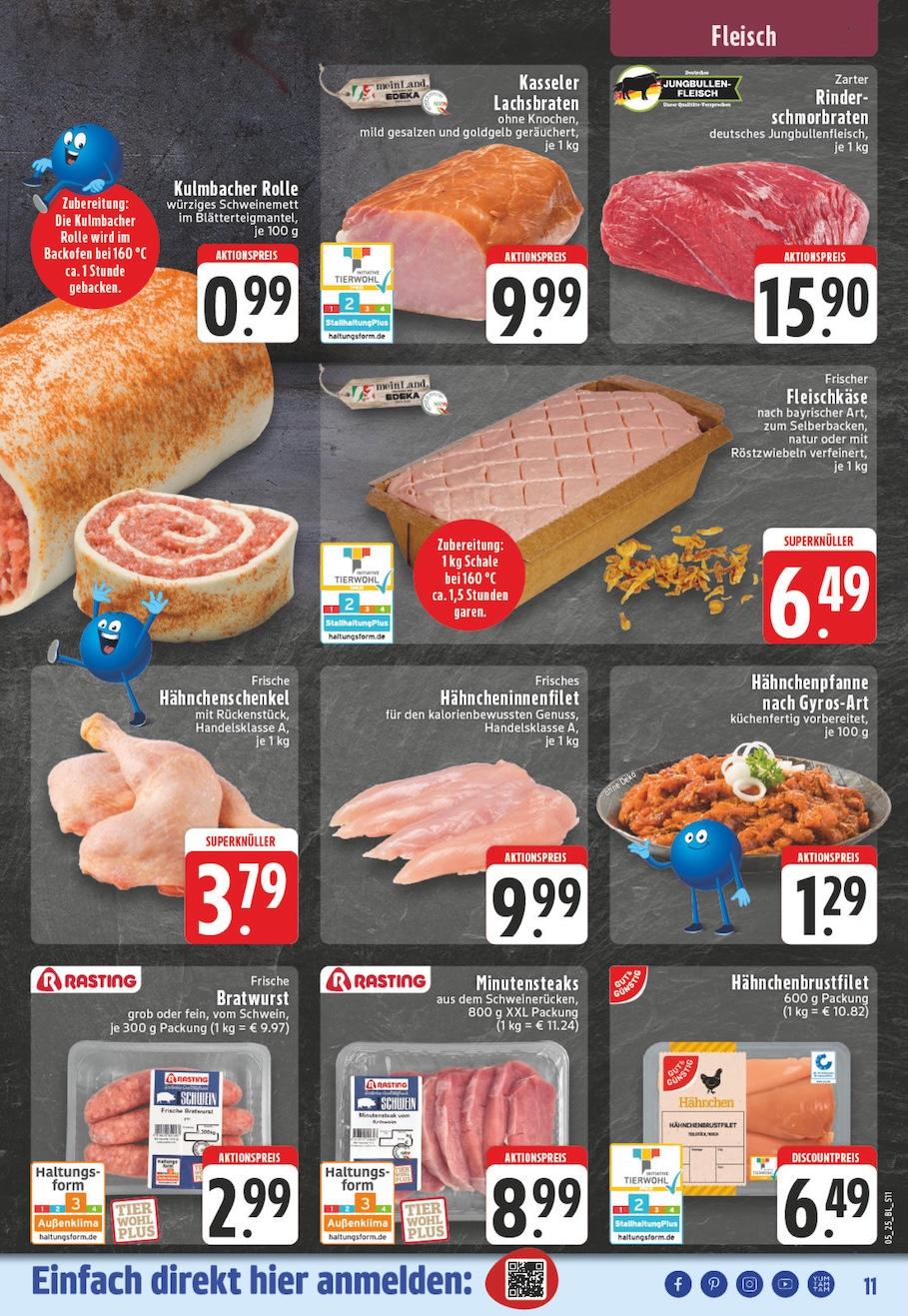 Edeka Prospekt ab Montag - Nordrhein - Westfalen Seite 11