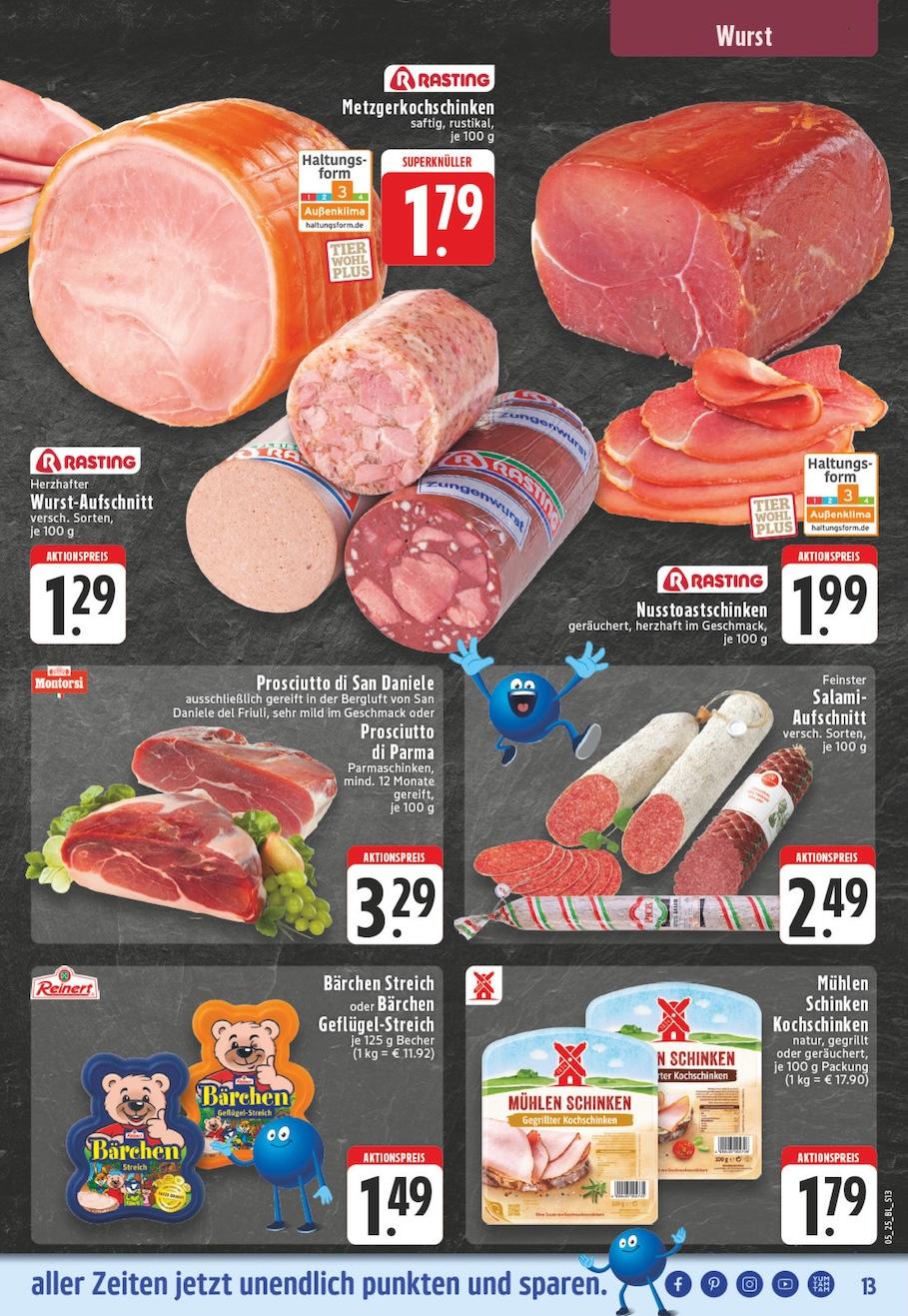 Edeka Prospekt ab Montag - Nordrhein - Westfalen Seite 13