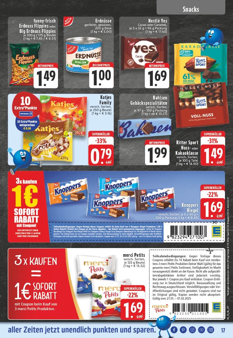 Edeka Prospekt ab Montag - Nordrhein - Westfalen Seite 17