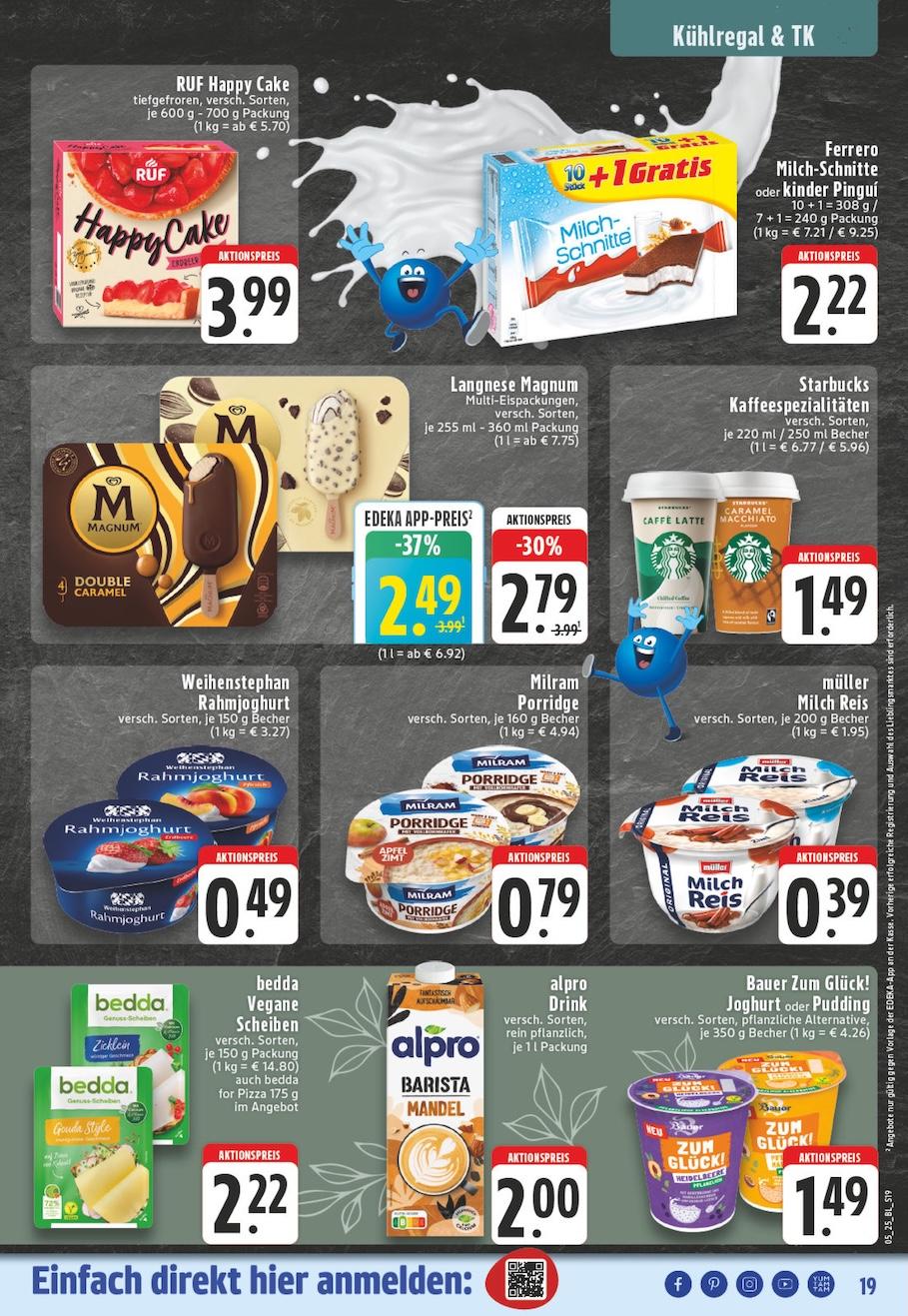 Edeka Prospekt ab Montag - Nordrhein - Westfalen Seite 19