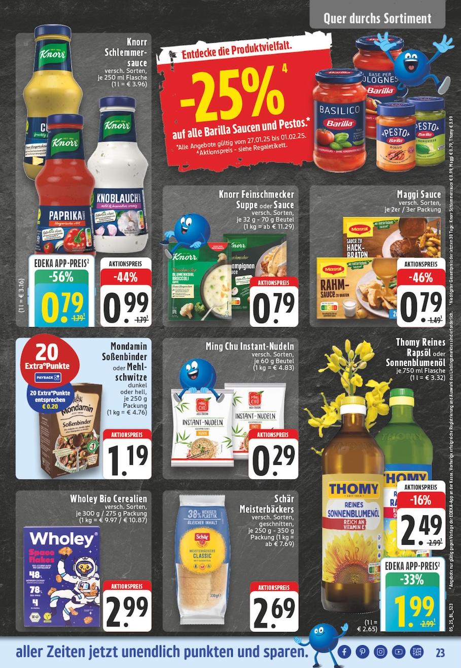 Edeka Prospekt ab Montag - Nordrhein - Westfalen Seite 23