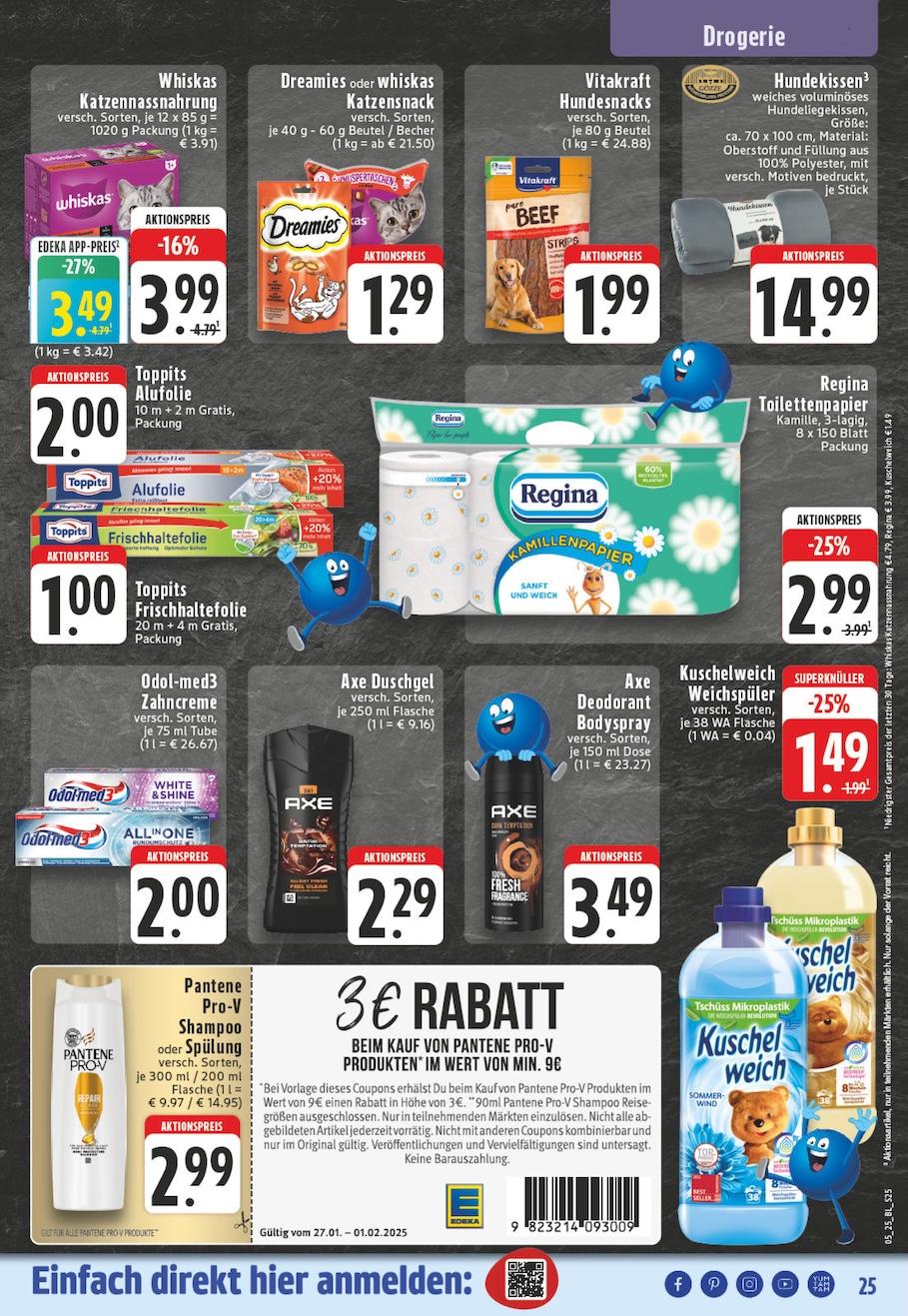 Edeka Prospekt ab Montag - Nordrhein - Westfalen Seite 25