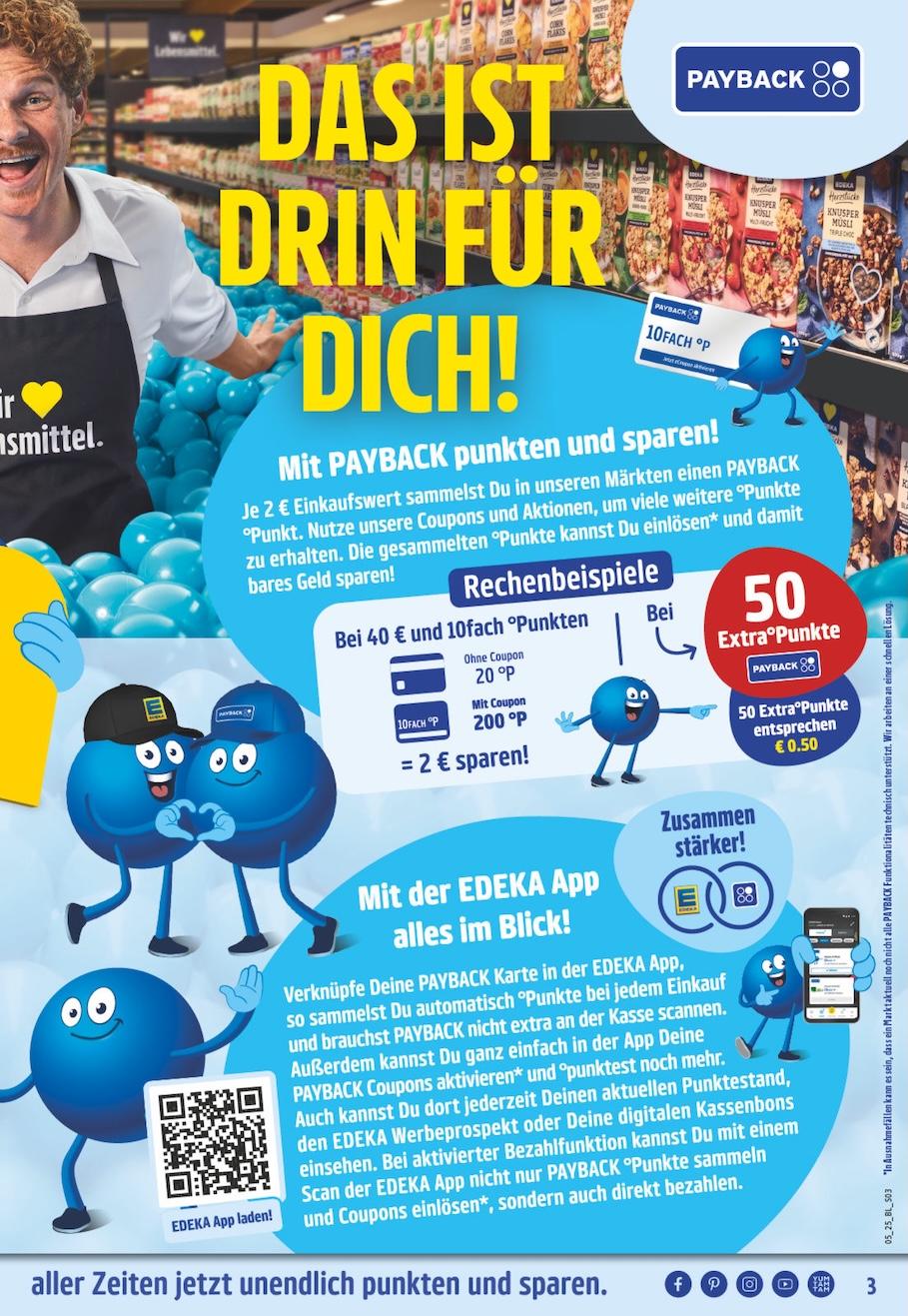Edeka Prospekt ab Montag - Nordrhein - Westfalen Seite 3