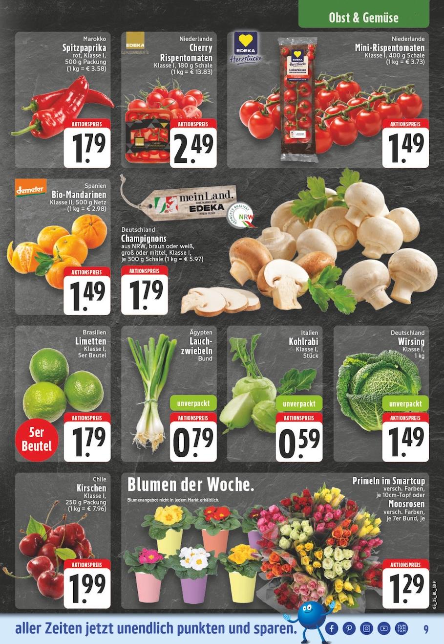 Edeka Prospekt ab Montag - Nordrhein - Westfalen Seite 9