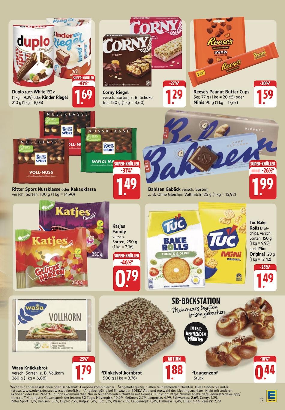 Edeka Prospekt ab Montag - Baden - Württemberg Seite 25