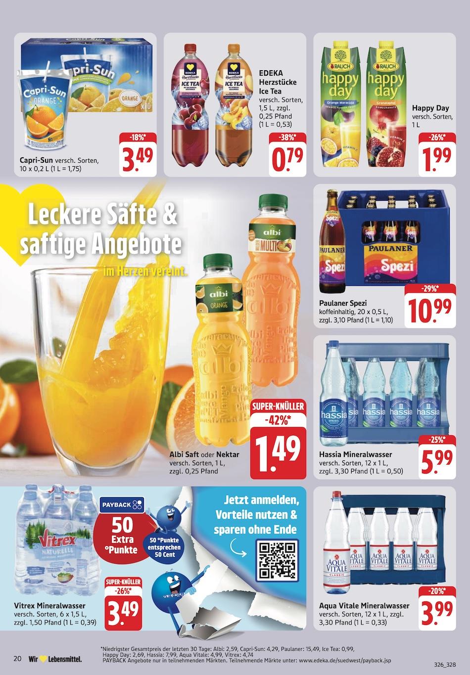 Edeka Prospekt ab Montag - Baden - Württemberg Seite 30