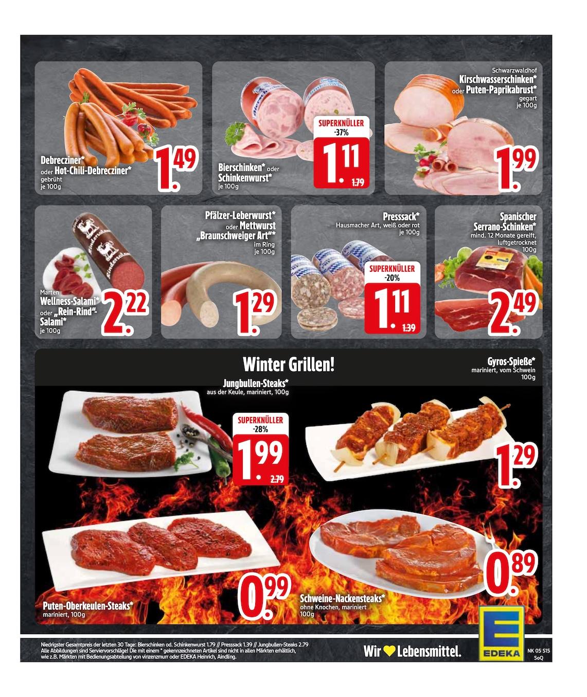 Edeka Prospekt ab Montag - Bayern Süd Seite 17
