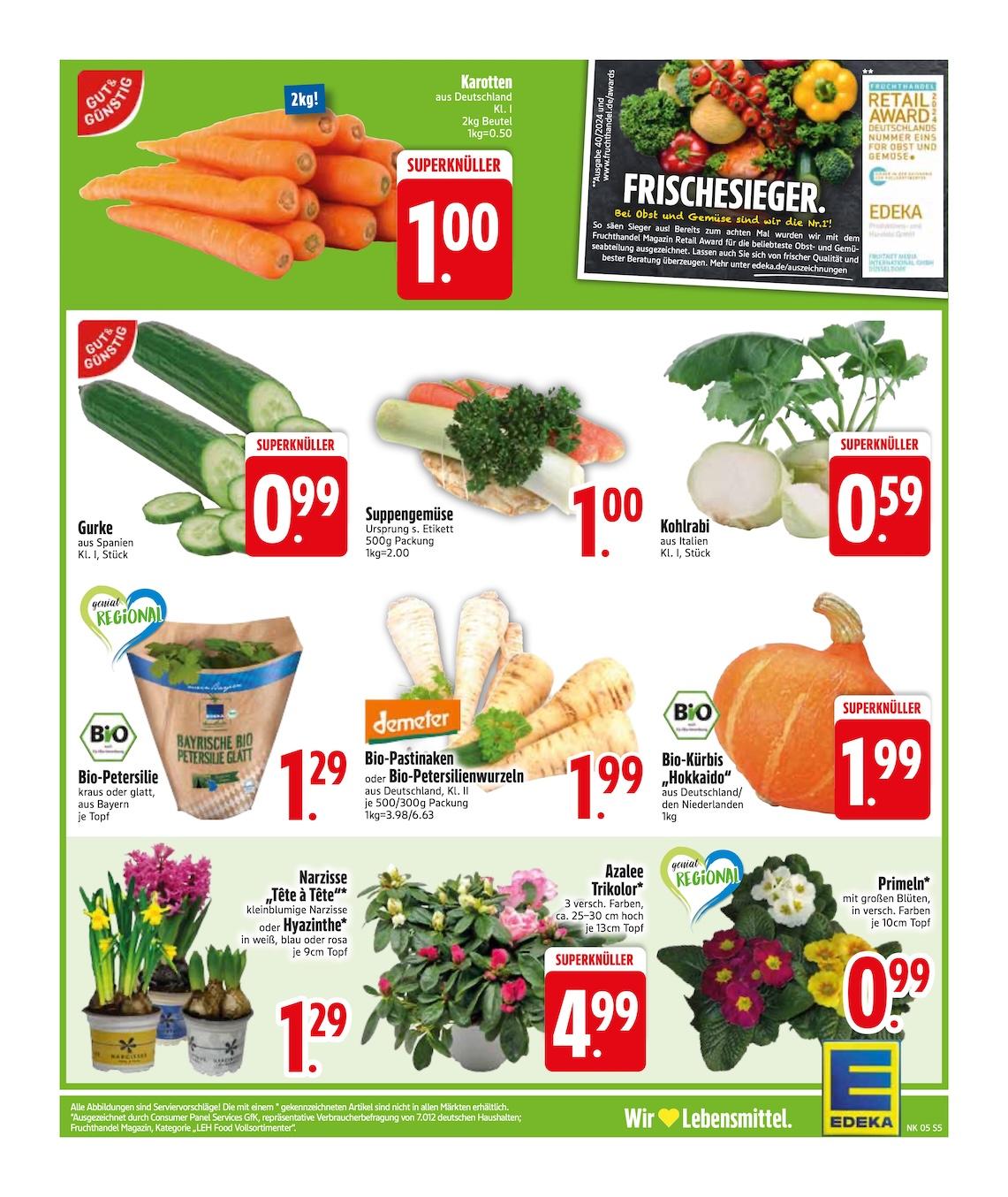 Edeka Prospekt ab Montag - Bayern Süd Seite 7