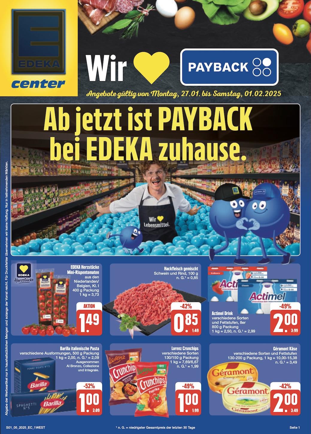 Edeka Prospekt ab Montag - Bayern Nord Seite 1