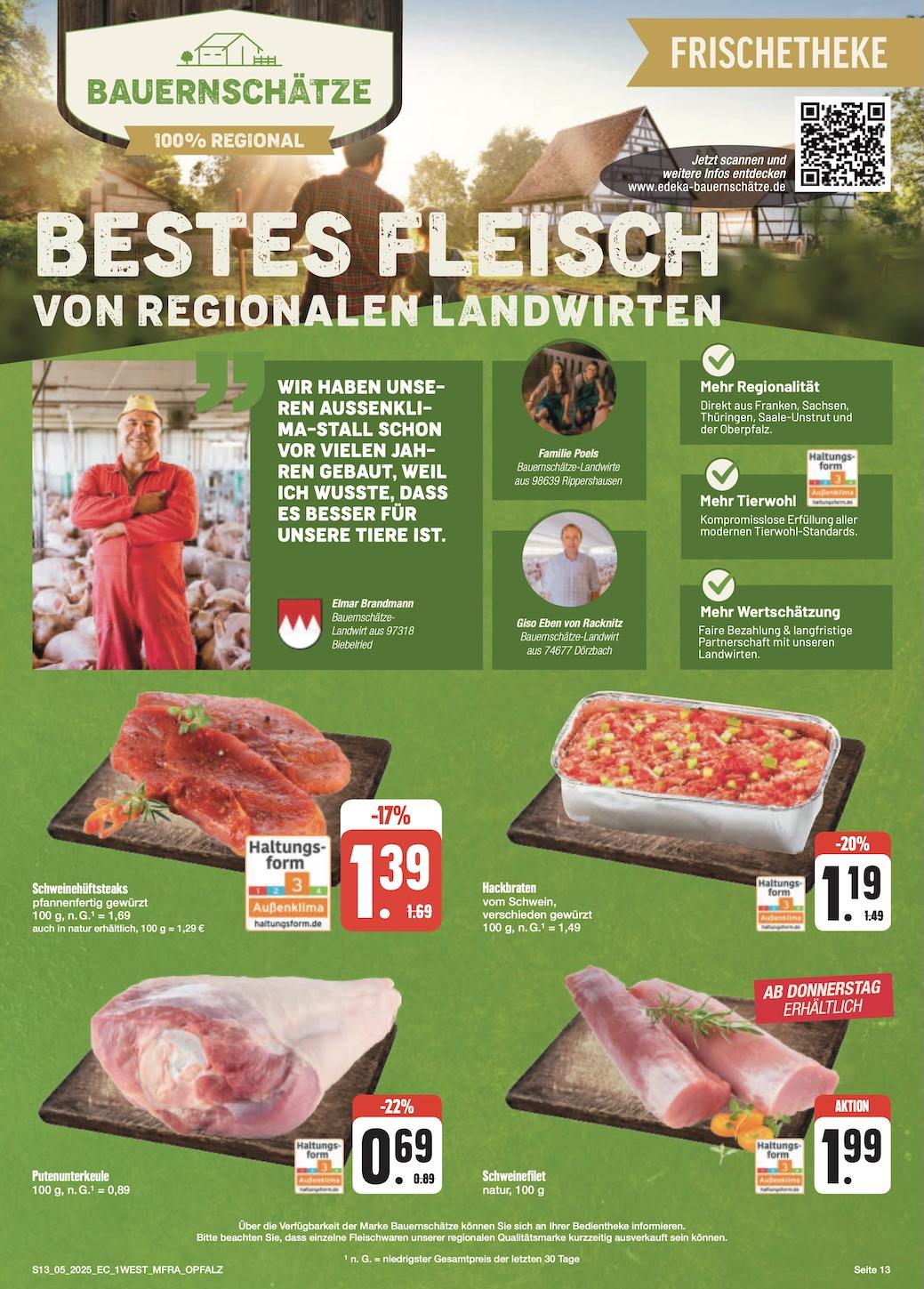 Edeka Prospekt ab Montag - Bayern Nord Seite 13