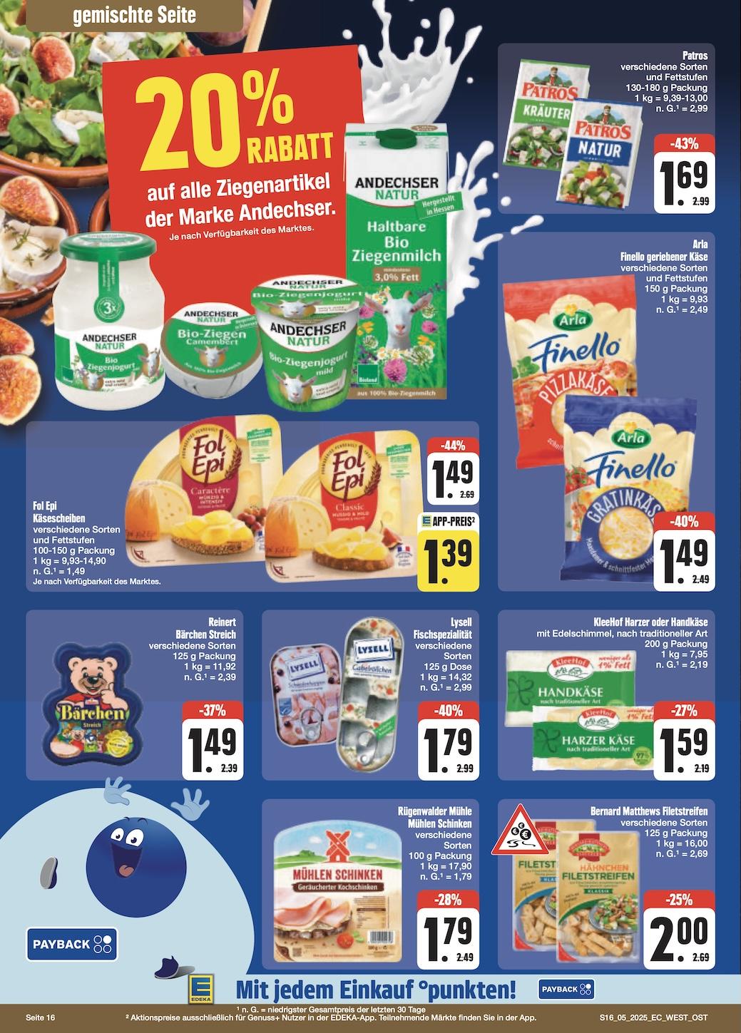 Edeka Prospekt ab Montag - Bayern Nord Seite 16