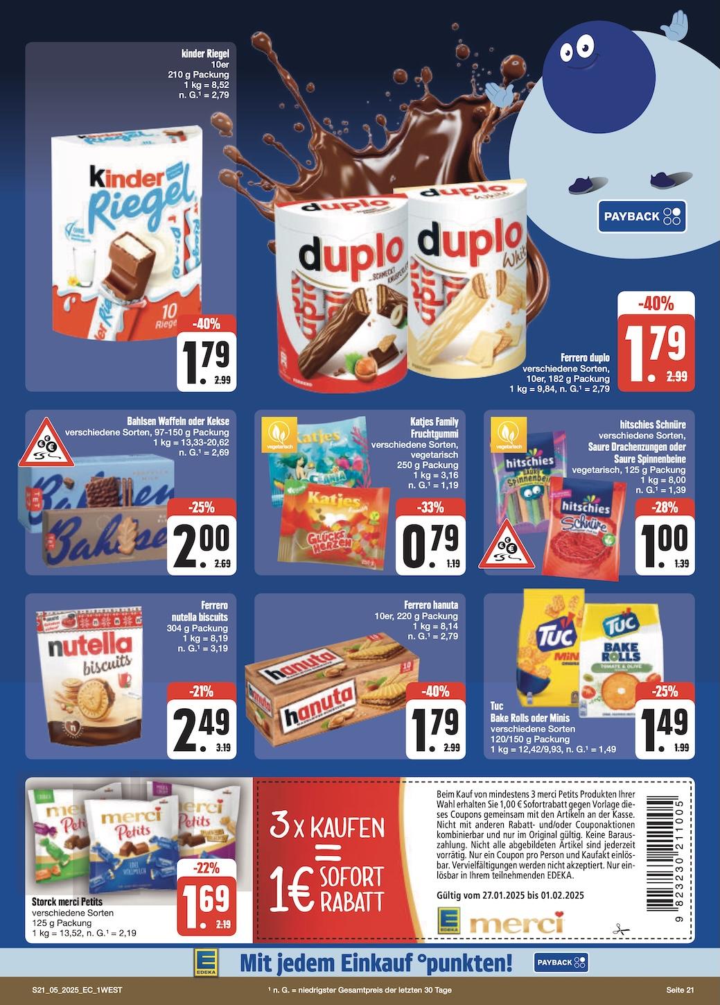 Edeka Prospekt ab Montag - Bayern Nord Seite 21