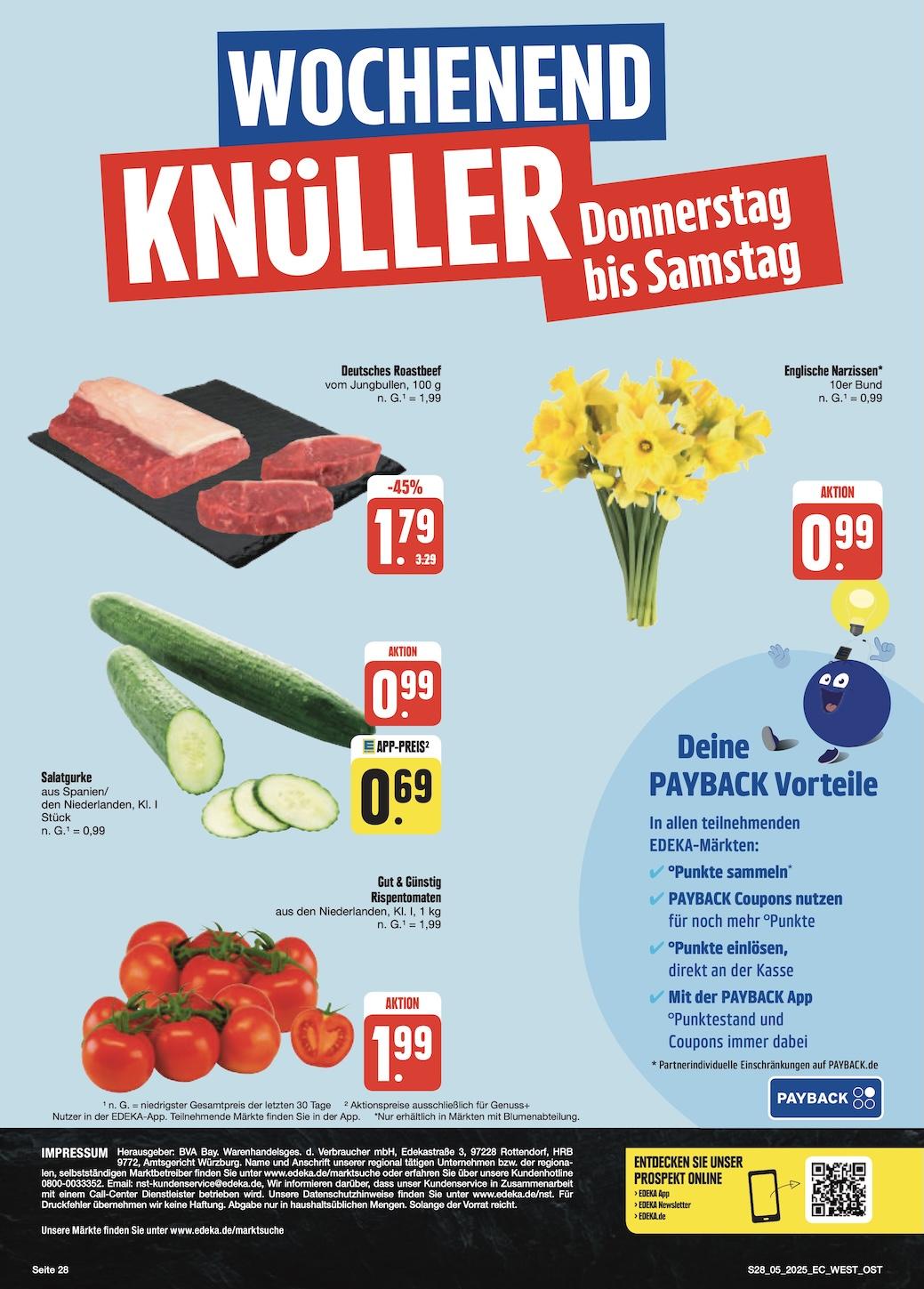 Edeka Prospekt ab Montag - Bayern Nord Seite 28