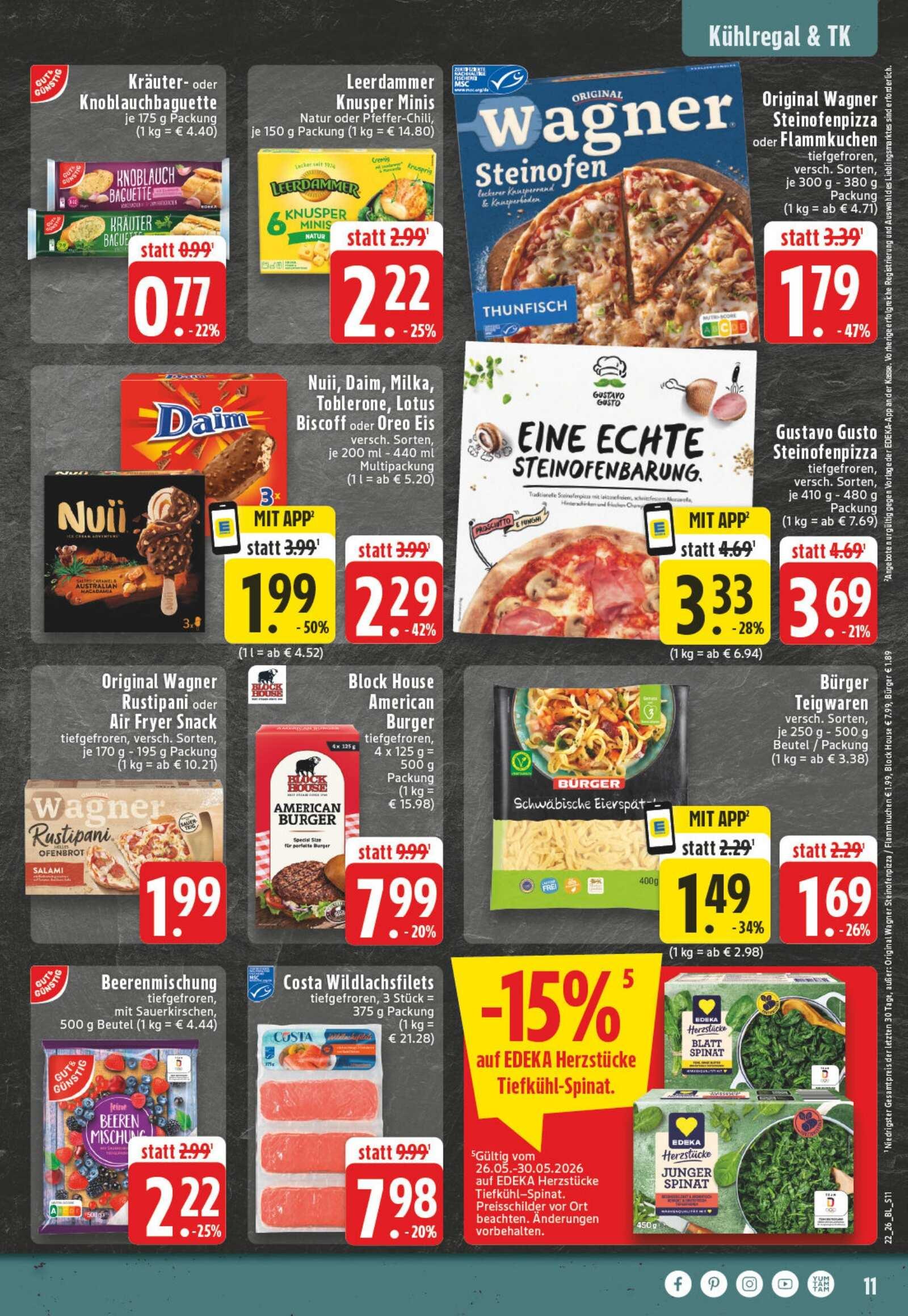 Edeka Prospekt ab Dienstag - Nordrhein-Westfalen Seite 15