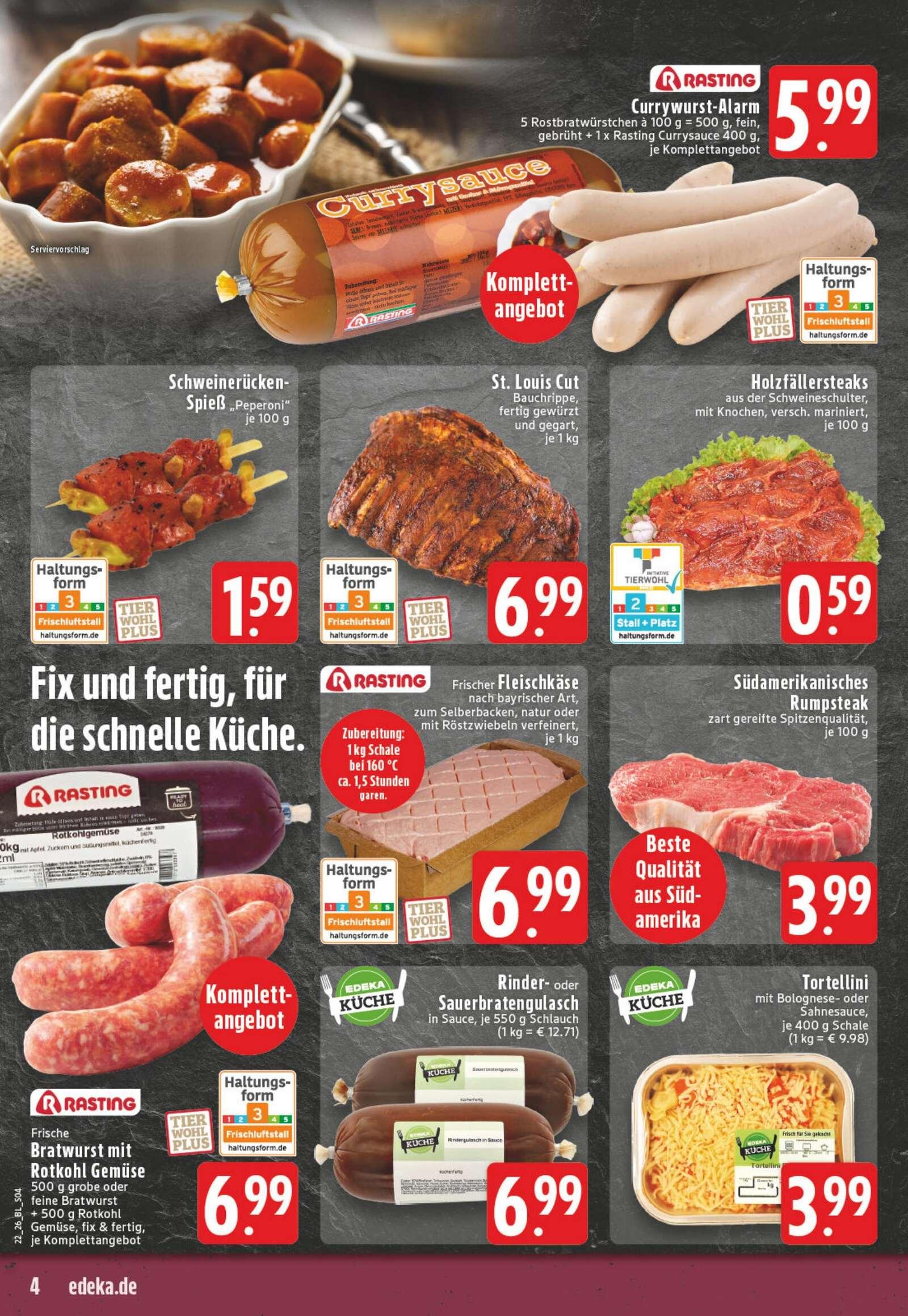 Edeka Prospekt ab Dienstag - Nordrhein-Westfalen Seite 22