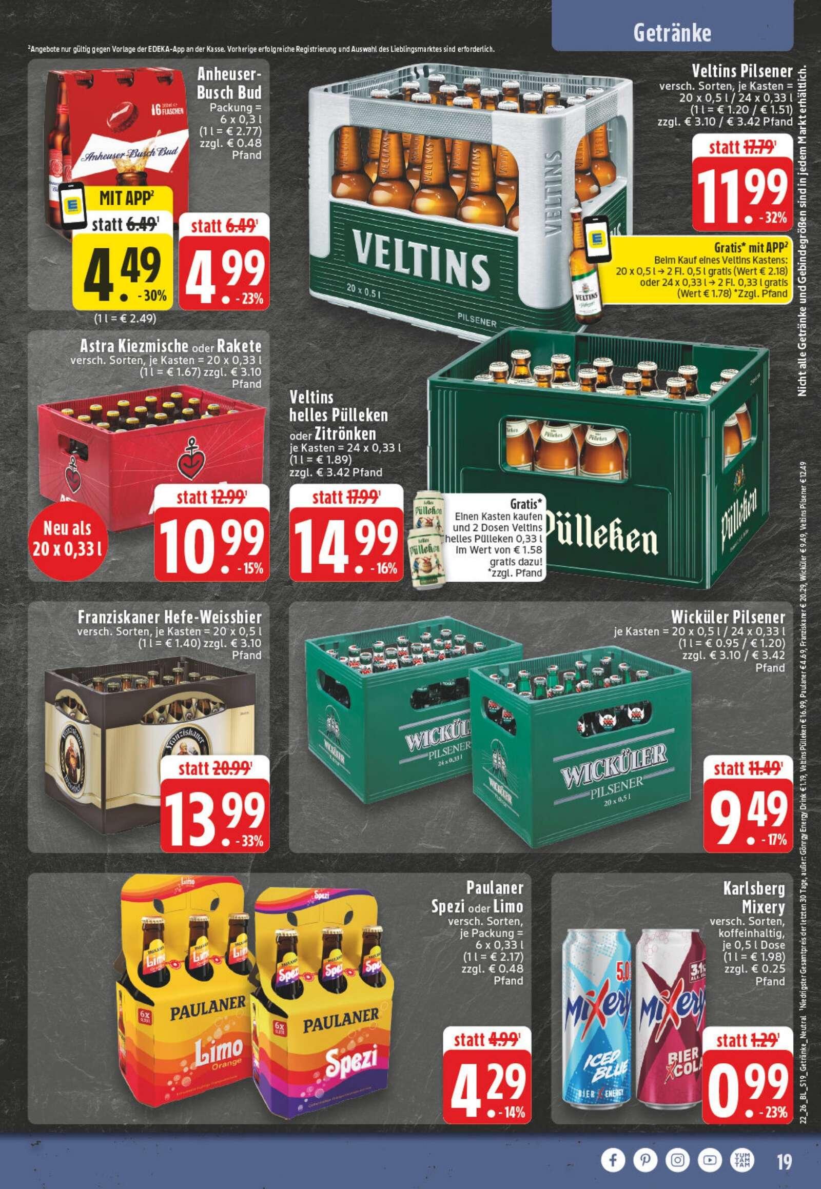 Edeka Prospekt ab Dienstag - Nordrhein-Westfalen Seite 7