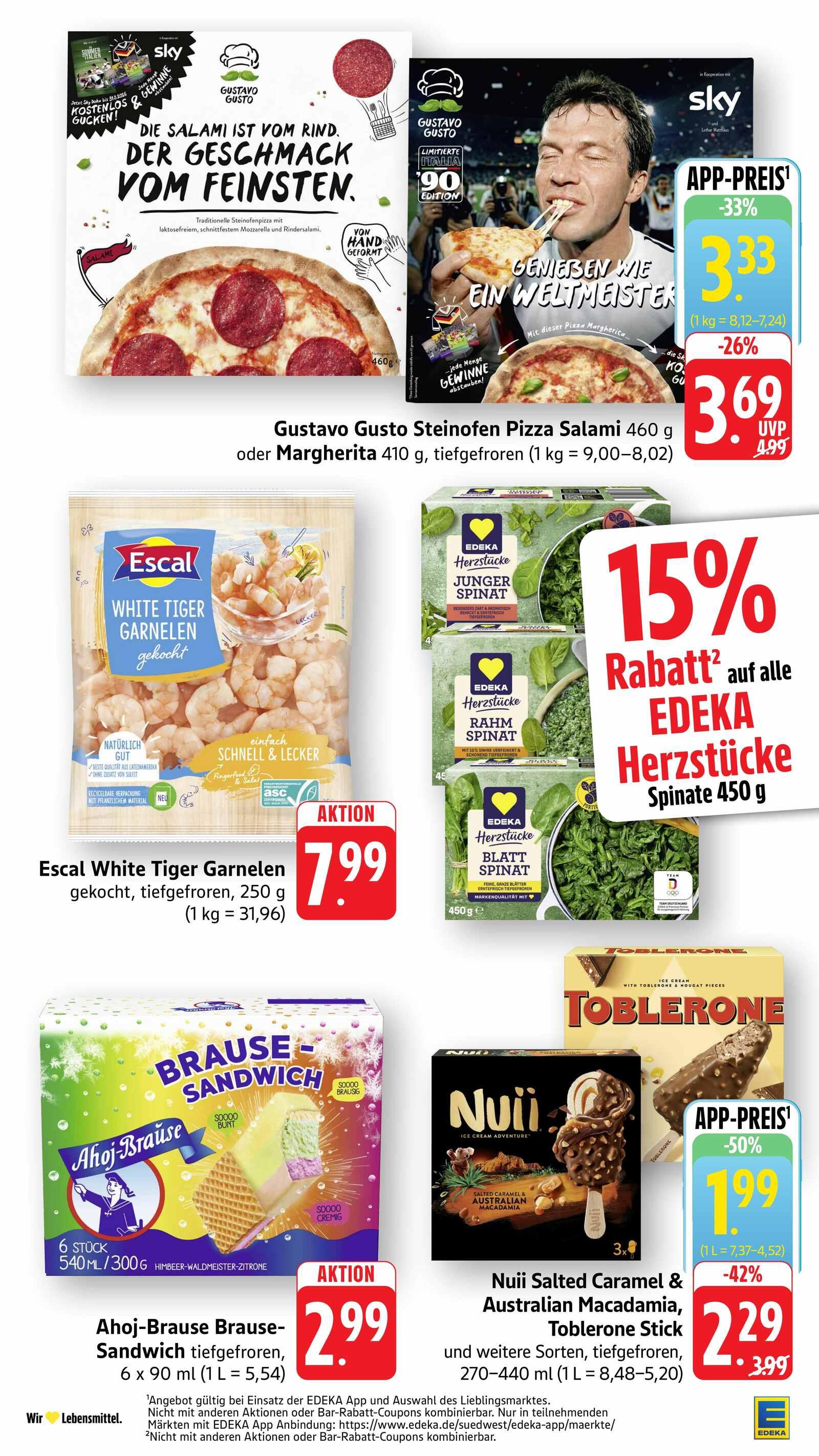 Edeka Prospekt ab Dienstag - Baden-Württemberg Seite 26